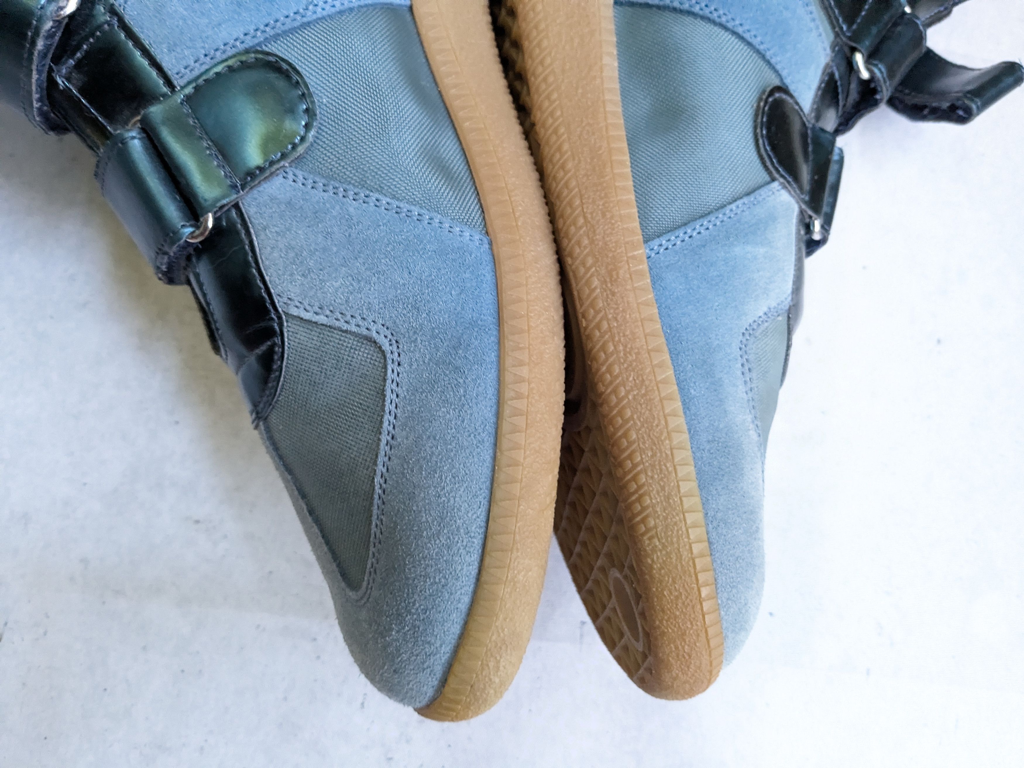 Maison Margiela Maison Margiela Triple Strap Sneakers Blue 12 45 GAT Replica Size US 12 / EU 45 - 10 Thumbnail
