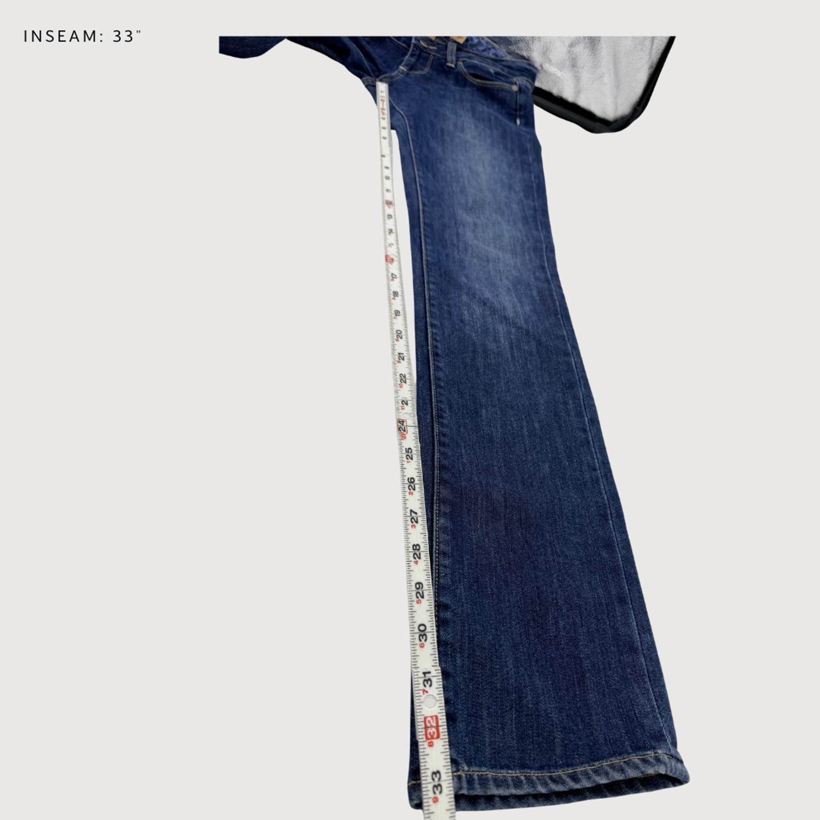 Paige Paige Skyline Low Rise Slim Straight Jeans 26 Y2K Size 26" / US 2 / IT 38 - 8 Thumbnail