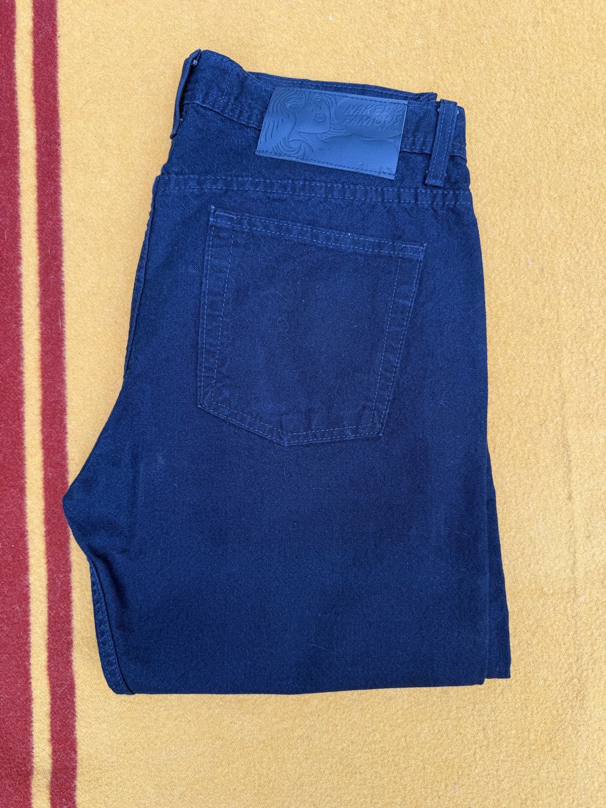 Naked & Famous Indigo Tradition Duck Canvas Weird Guys Size US 33 - 1 Thumbnail