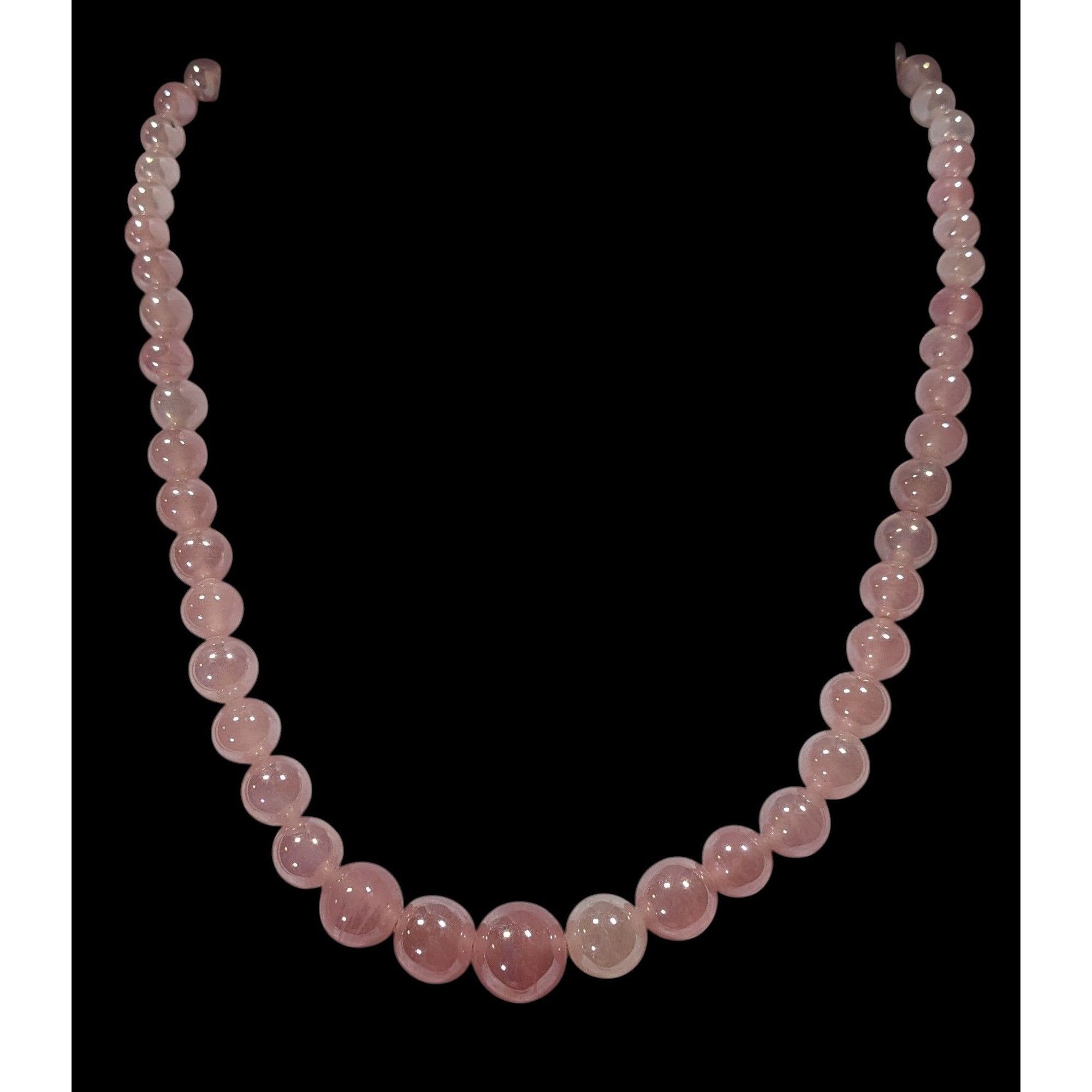 Other Vintage Coquette Japanese Pink Rose Quartz Super Polished Be Size ONE SIZE - 4 Thumbnail