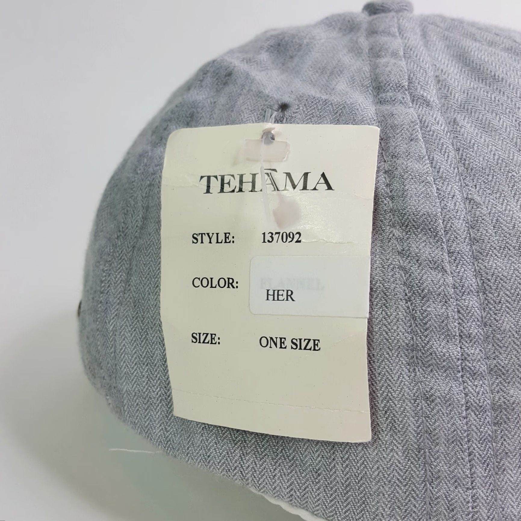 Vintage Tehama Golf Snapback Adjustable Hat Gray Baseball Cap Retro Athletic Summer PGA Mens Adjustable Hat Size ONE SIZE - 5 Thumbnail