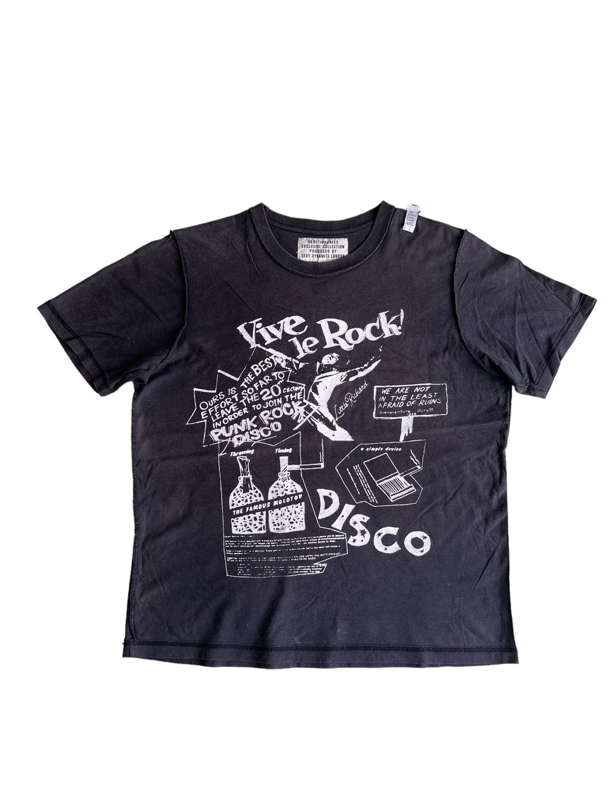 A.F.F.A. Vintage Seditionaries Viva Le Rock Anarchy Punk Rock Shirt Size US L / EU 52-54 / 3 - 1 Thumbnail