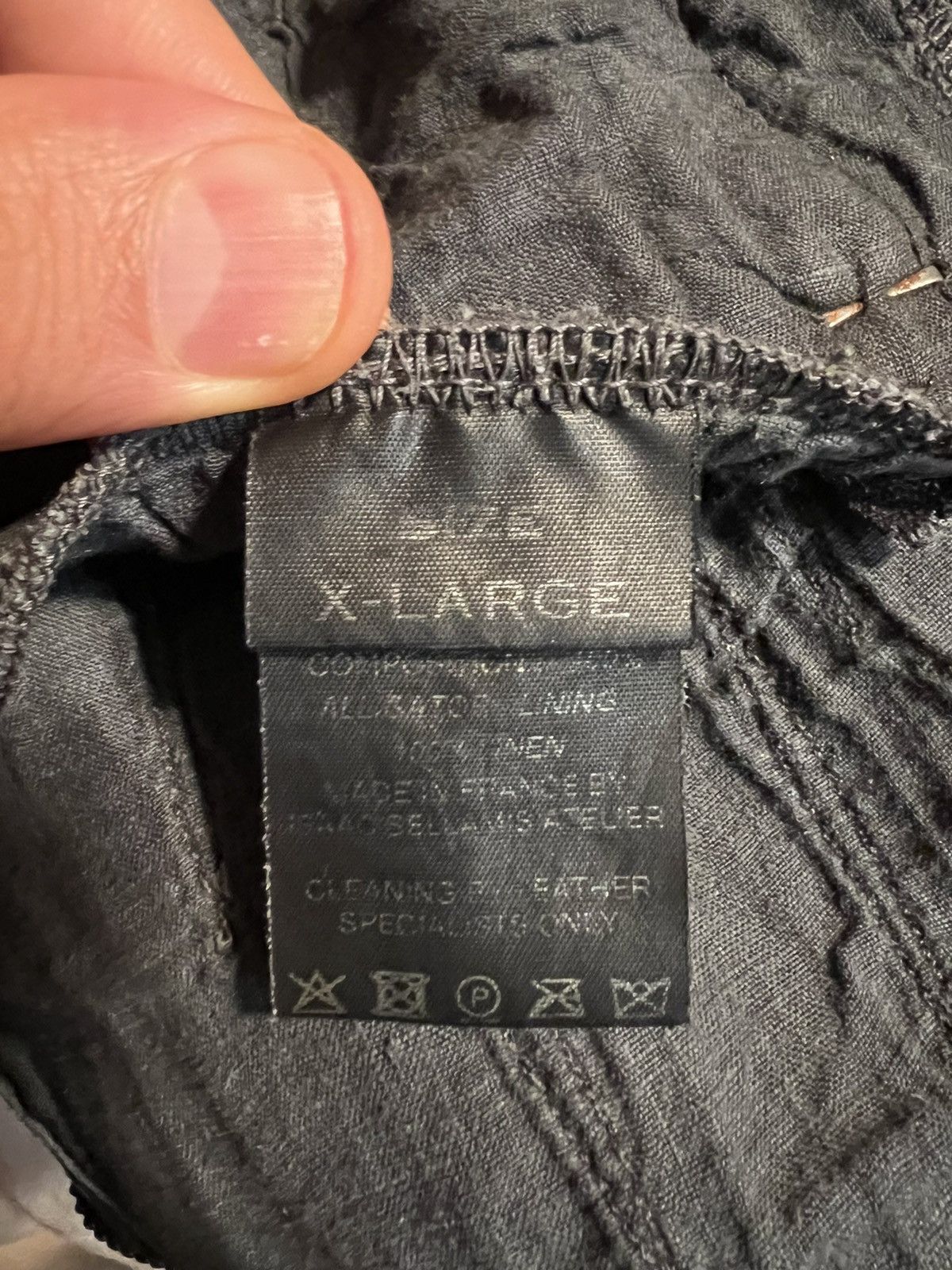 Isaac Sellam Experience Isaac Sellam Experience black alligator jacket Size US M / EU 48-50 / 2 - 24 Thumbnail