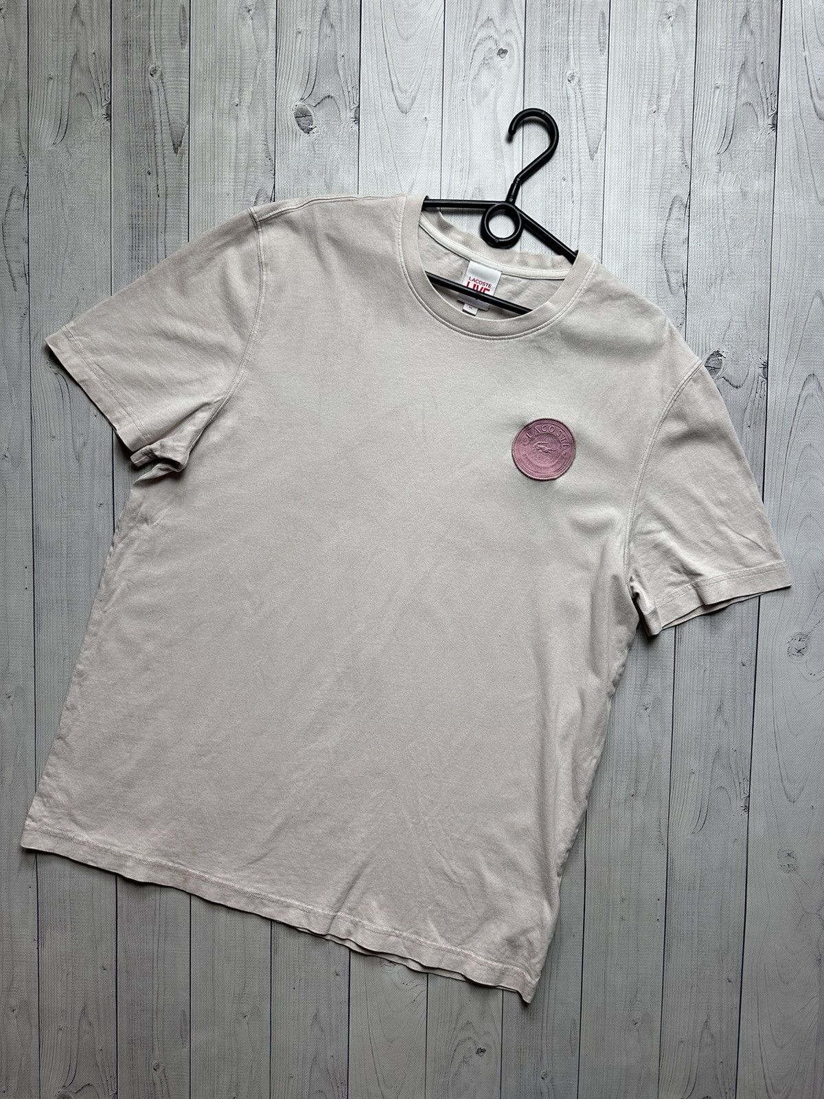 Lacoste × Vintage Lacoste tee pink rare size XXL logo Size US XL / EU 56 / 4 - 1 Thumbnail