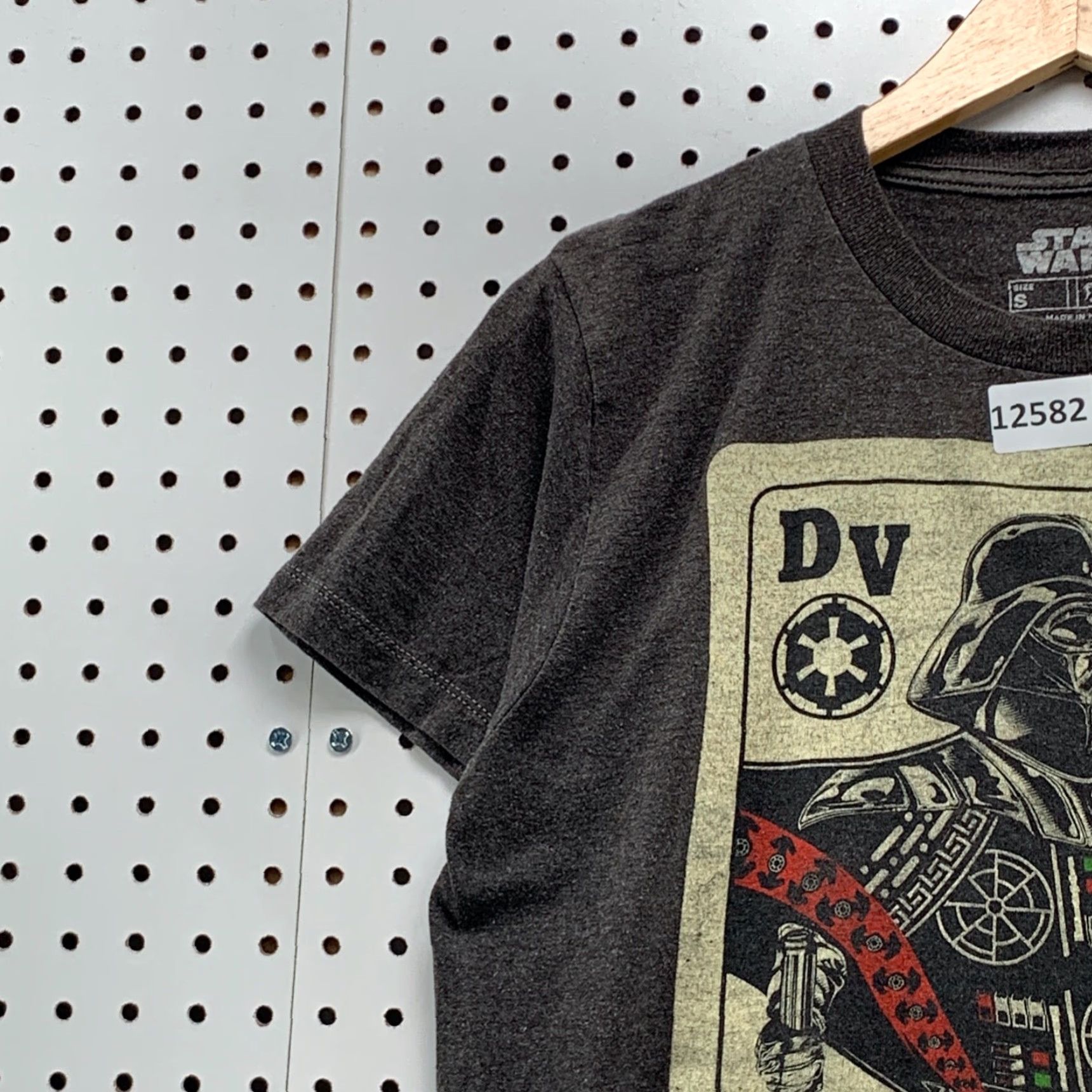 Star Wars Star Wars Shirt Small Men Darth Vader Card Graphic Short Sleeve Black S Size US S / EU 44-46 / 1 - 3 Thumbnail
