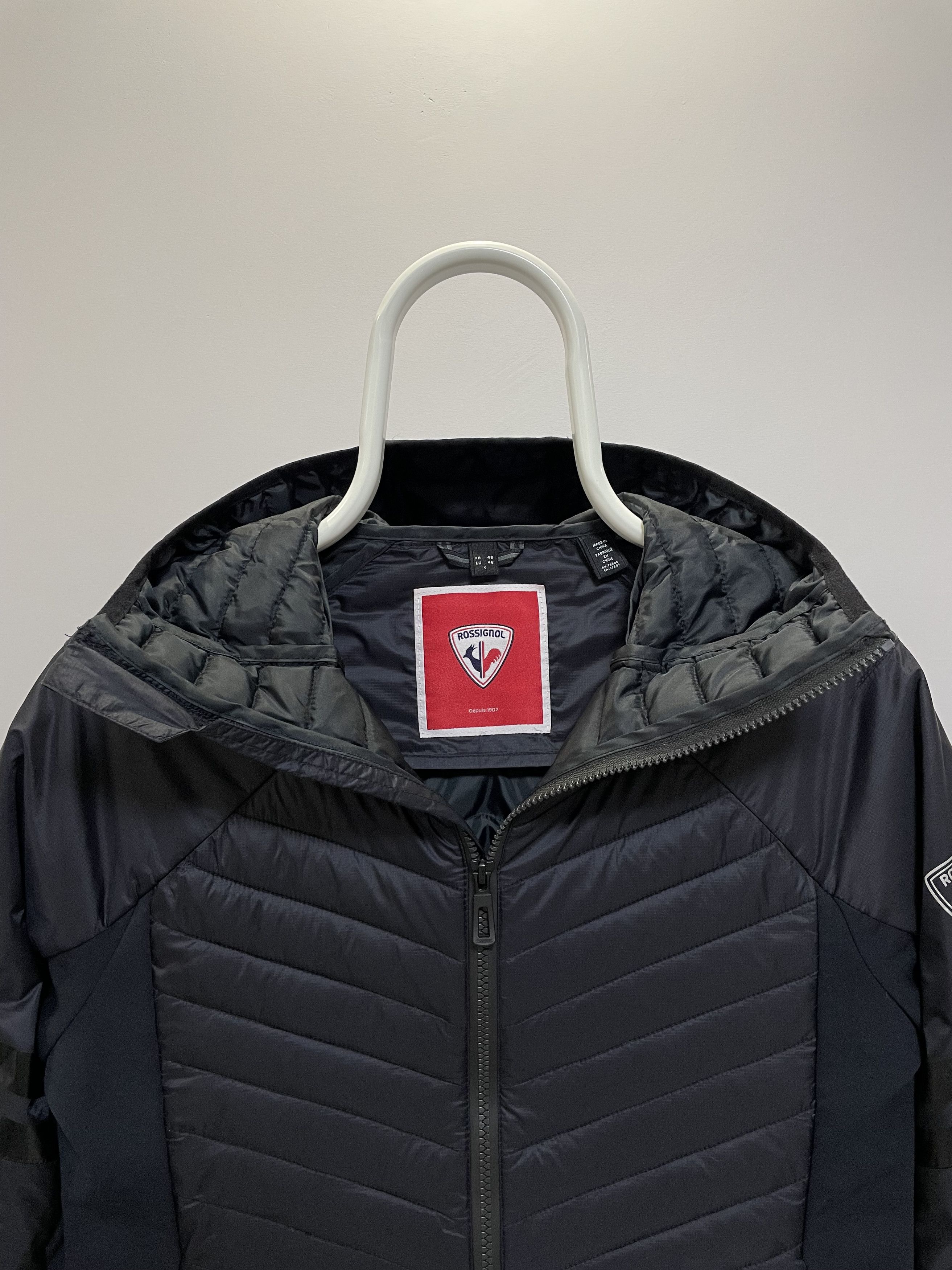 Rossignol ROSSIGNOL Course Hybrid Light Puffer Jacket Hooded Padded Size US S / EU 44-46 / 1 - 9 Thumbnail
