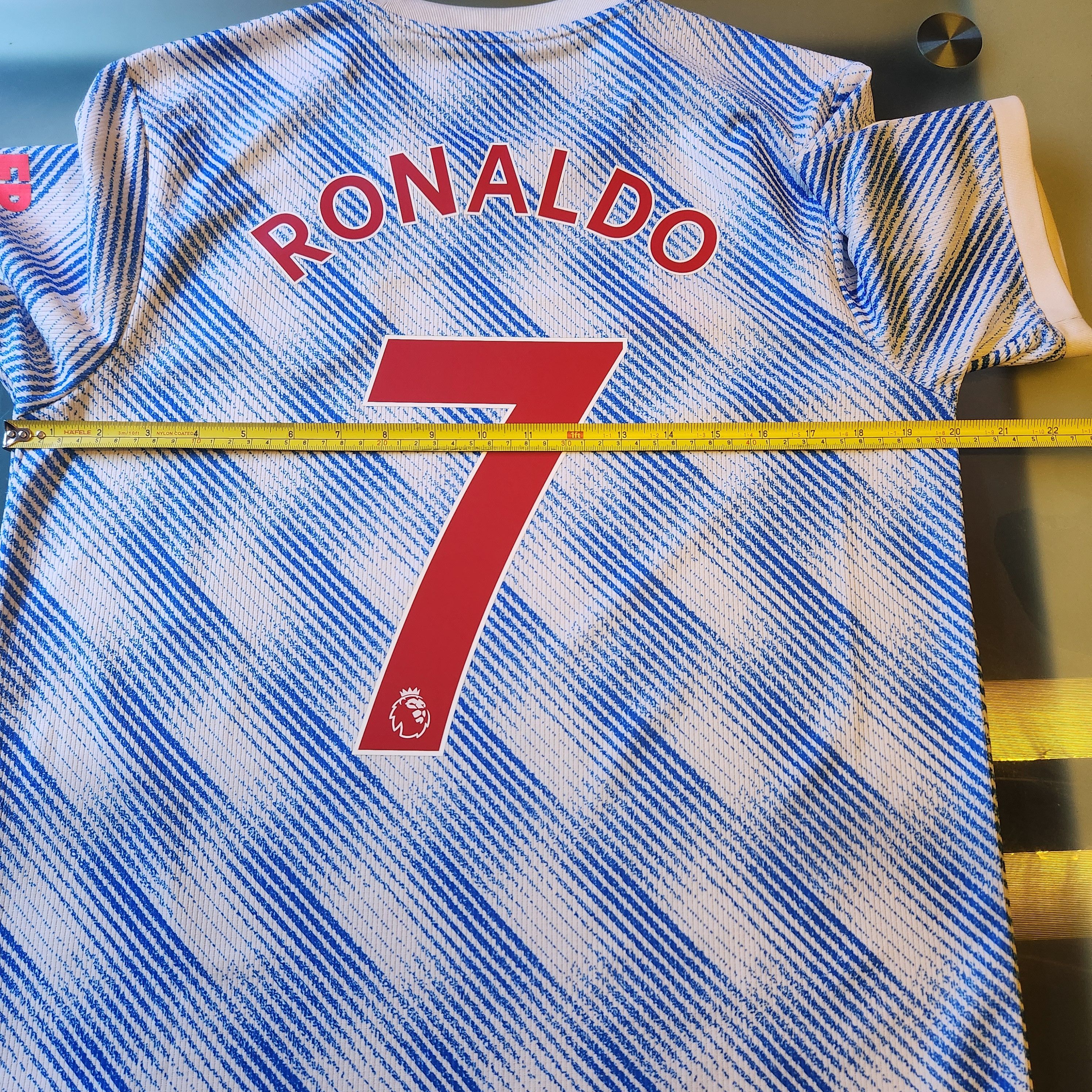 Adidas Manchester United RONALDO 2021-2022 21/22 Worker Bee Away Size US M / EU 48-50 / 2 - 13 Thumbnail