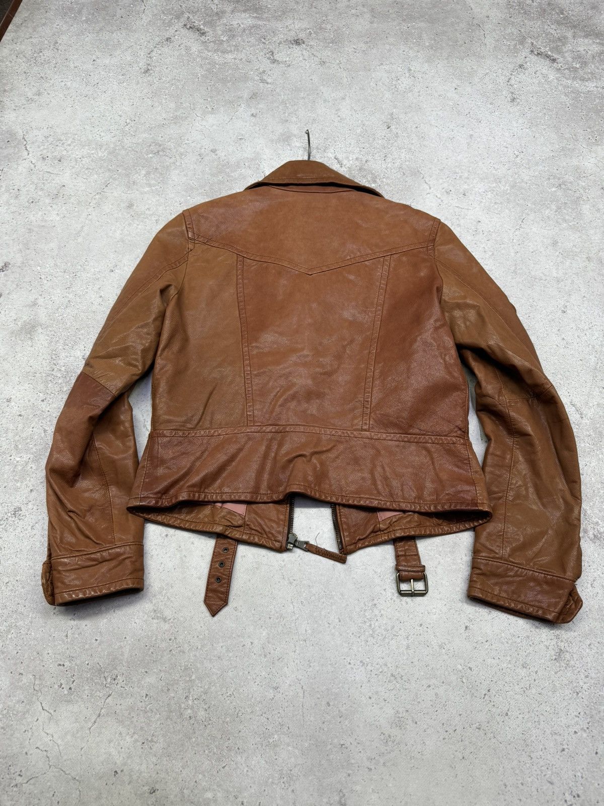 Junya Watanabe Vintage Real Leather Multi-pocket Bandage Jacket Size US M / EU 48-50 / 2 - 9 Thumbnail