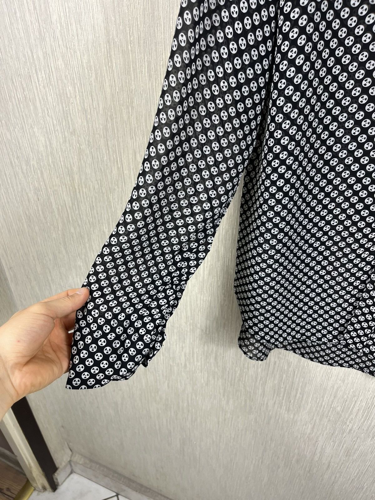 Moschino Vintage Moschino toxic radioactive pocket shirt polka dot Size US S / EU 44-46 / 1 - 9 Thumbnail