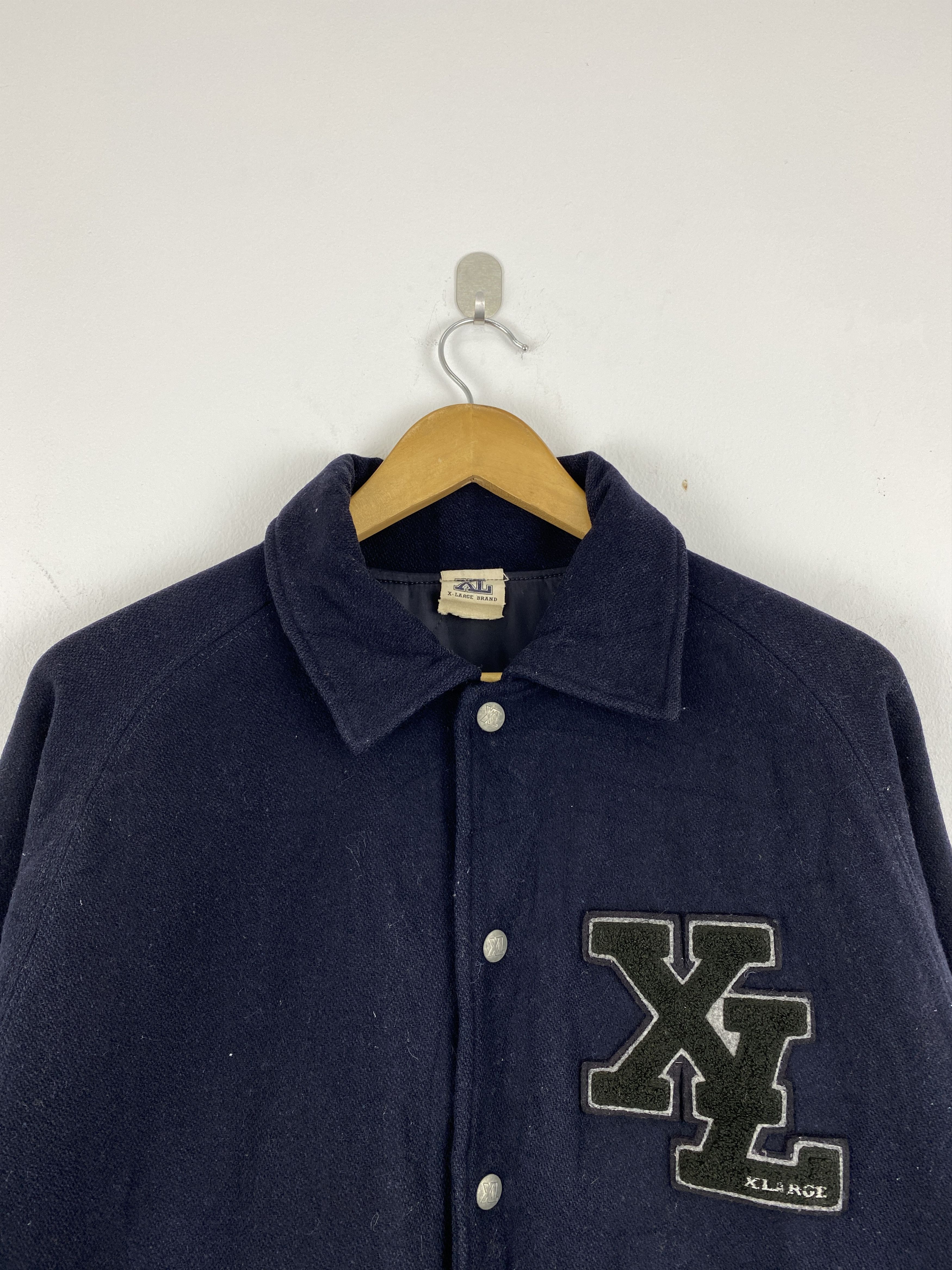 Xlarge Vintage X-Large Wool / Quilted Varsity Jacket JZ0009 Size US L / EU 52-54 / 3 - 2 Thumbnail
