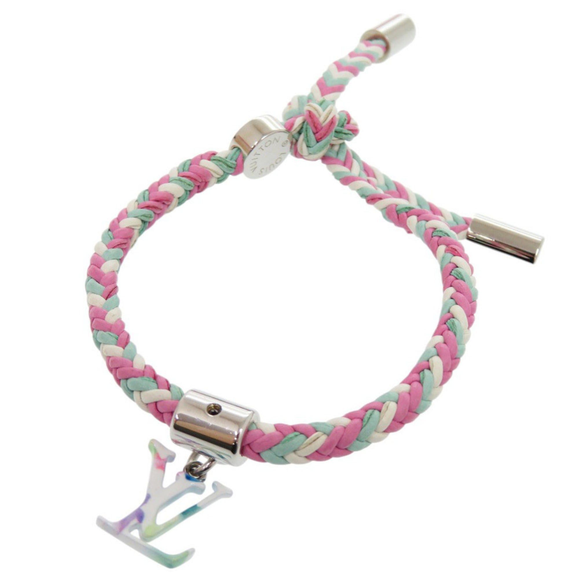 Louis Vuitton Louis Vuitton Friendship Bracelet M6793E Leather Multicolor 1737 Size ONE SIZE - 1 Thumbnail