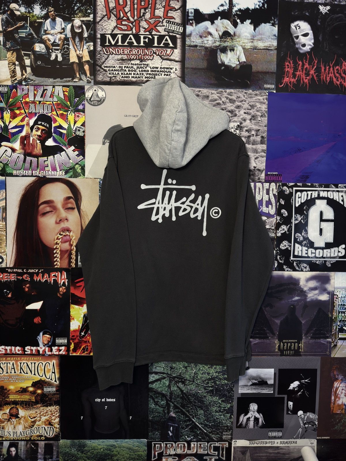 Stussy Two Tone Hoodie