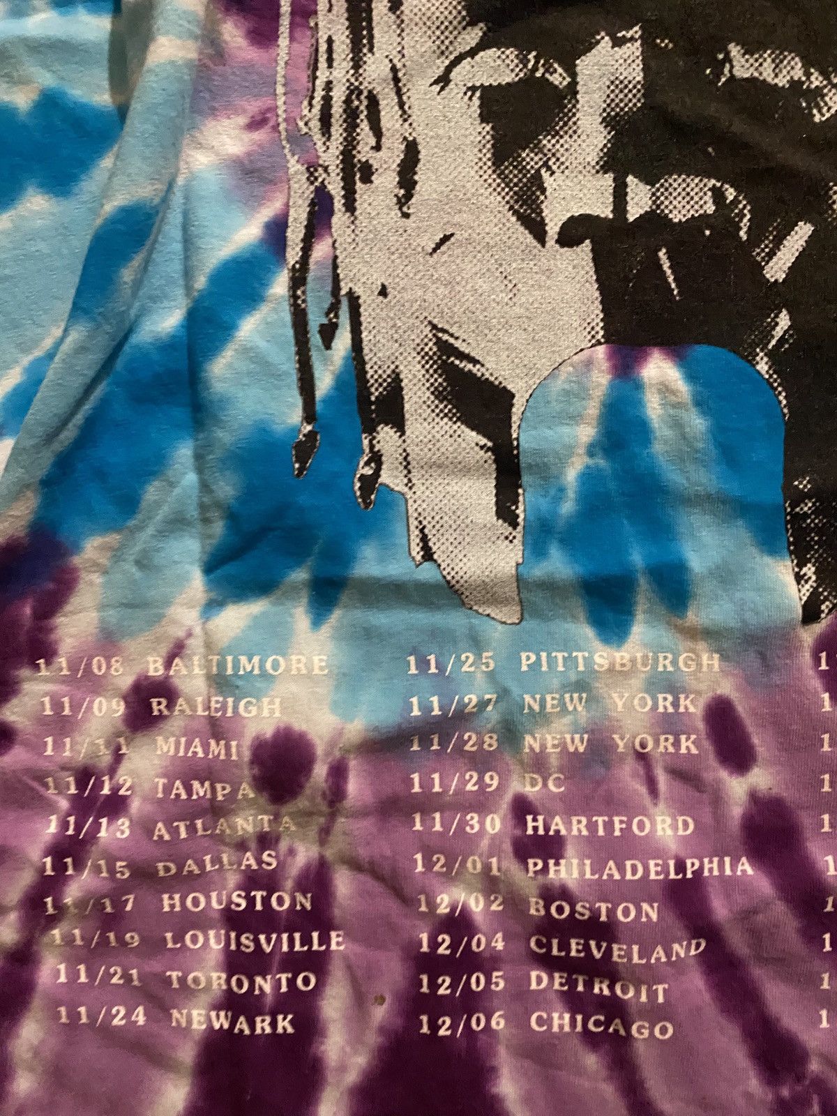 Travis Scott Travis Scott Astroworld Tie Dye Long Sleeve Size US XXL / EU 58 / 5 - 4 Thumbnail
