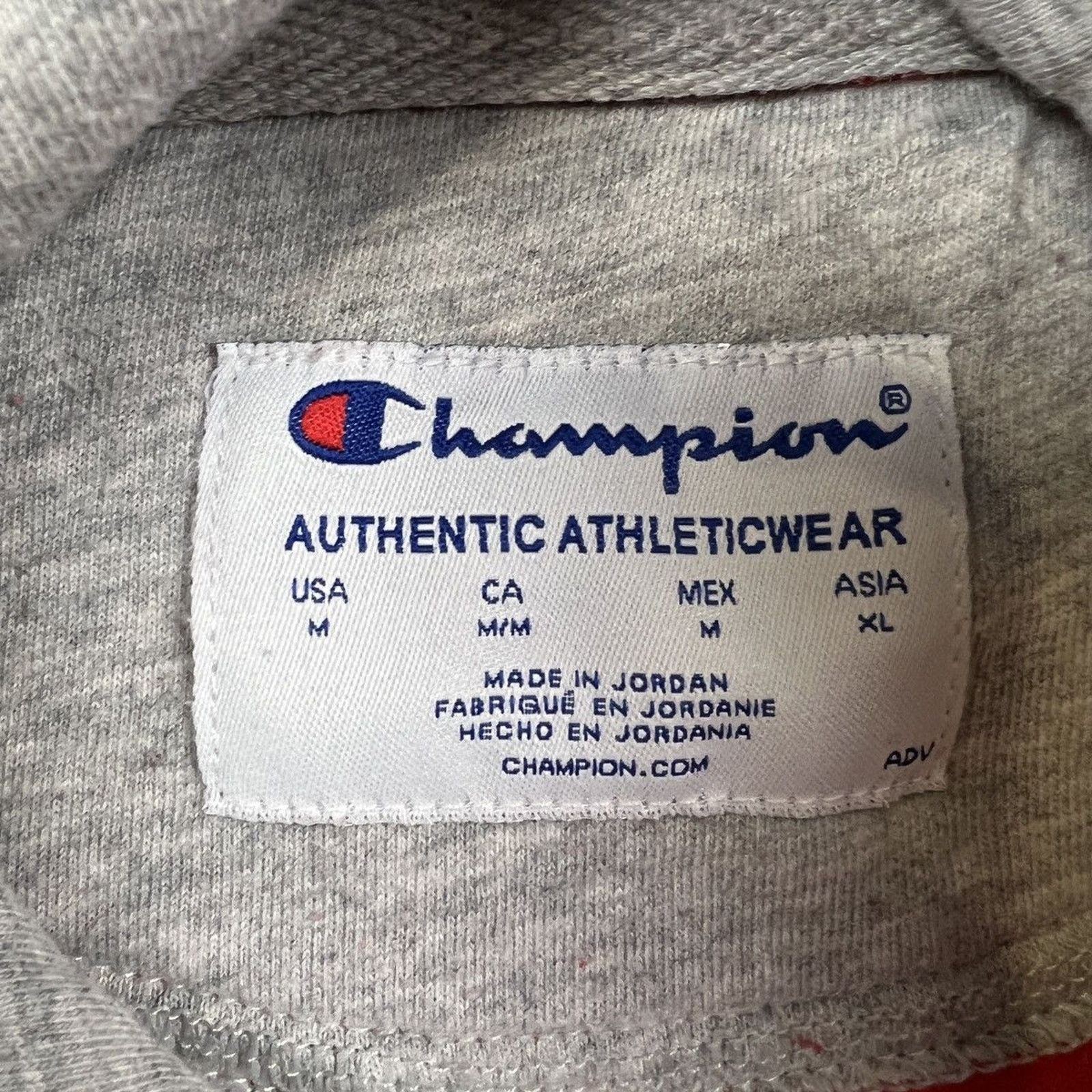 Champion × Vintage Champion Hoodie Authentic Athletic Pullover Hood Sweatshirt Size US L / EU 52-54 / 3 - 5 Thumbnail