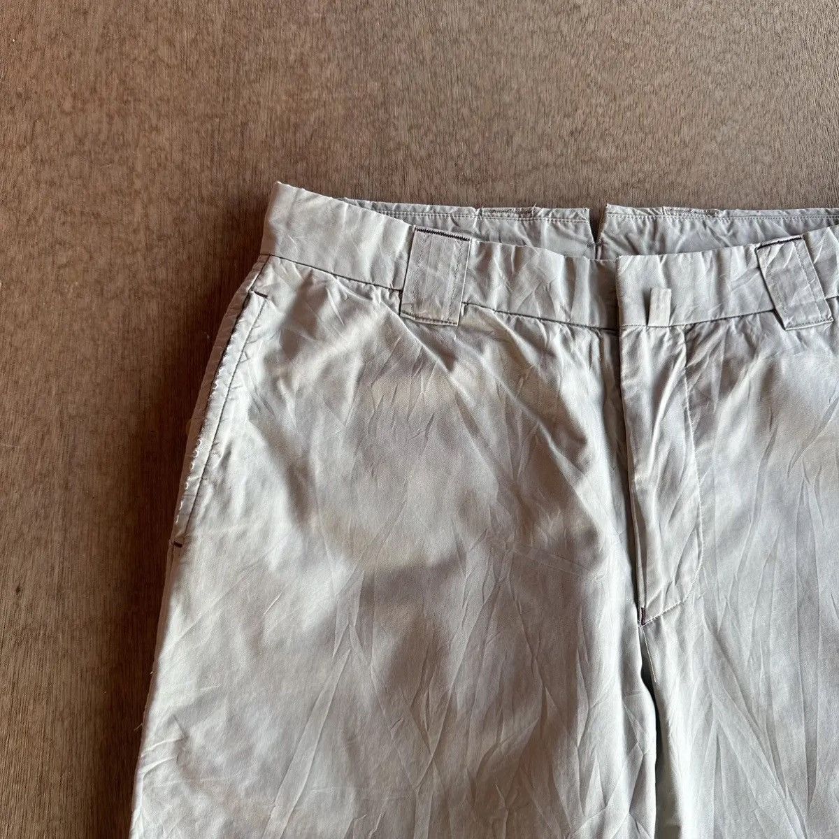 Japanese Brand LACQUER CO. TAILOR KHAKI BLANK TROUSERS PANTS W28 Size US 28 / EU 44 - 4 Thumbnail