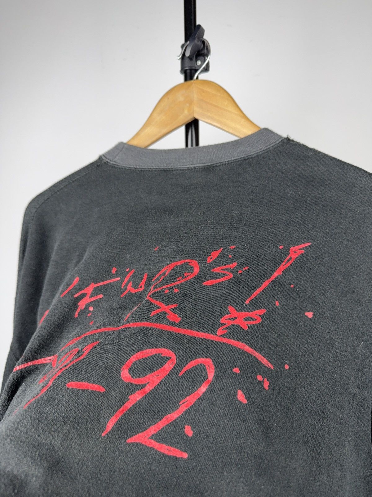 Guns N' Roses Vintage Guns N’ Roses Brockum 1991 Tour Sweatshirt USA Skull Size US L / EU 52-54 / 3 - 16 Thumbnail
