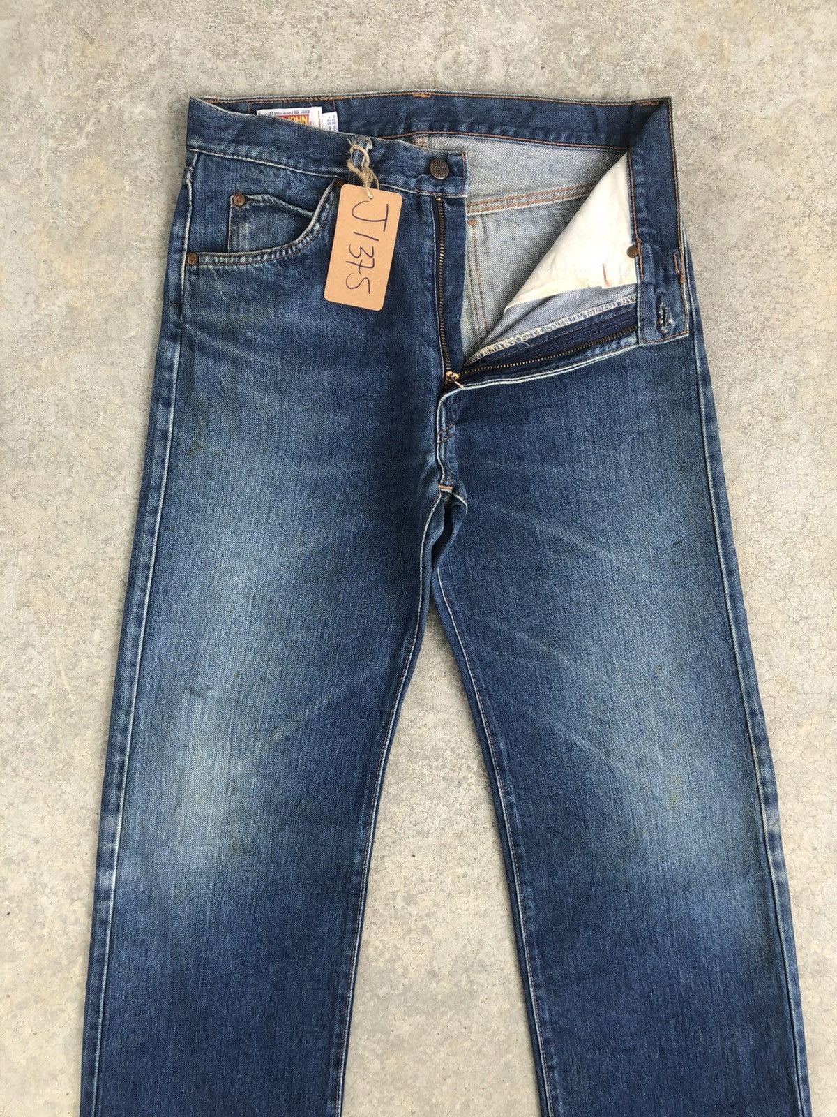 Big John Vintage Big John Distressed Jeans Straight Fit Size US 30 / EU 46 - 3 Thumbnail