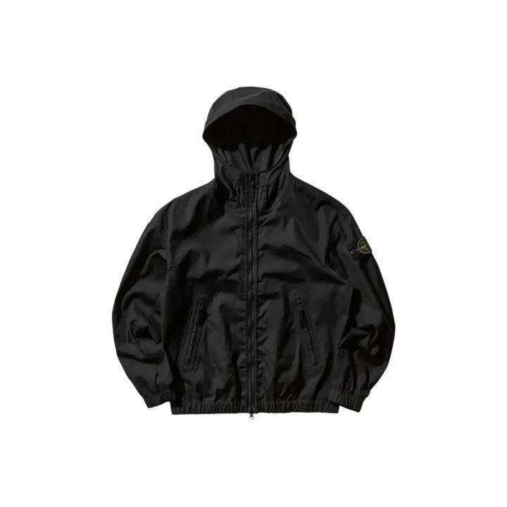 Stone Island Stone Island Hooded Jacket in Black Size US M / EU 48-50 / 2 - 1 Thumbnail
