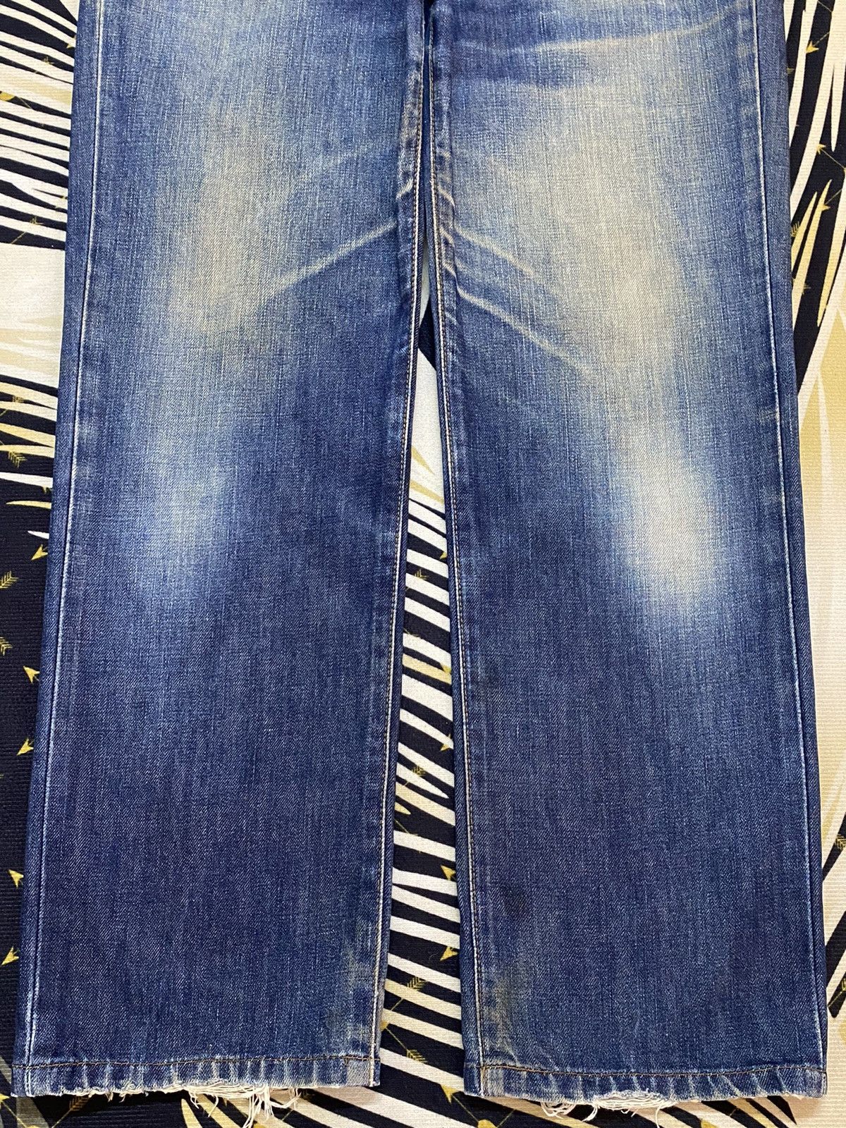 Edwin Vintage Japanese Brands Edwin503 Mud Wash Loose Jeans Size US 34 / EU 50 - 5 Thumbnail