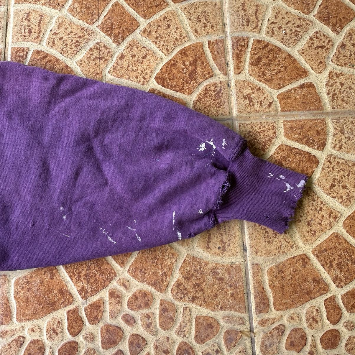 Champion Vintage Champion Distressed Paint Splash Baggy Hoodie Size US XL / EU 56 / 4 - 12 Thumbnail