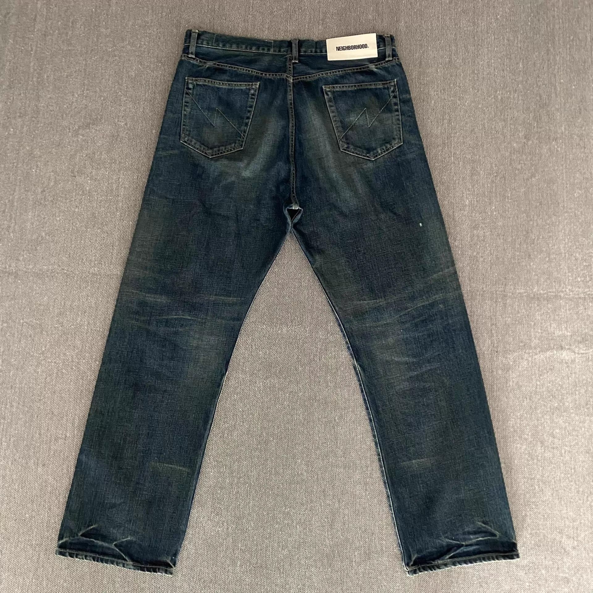Neighborhood Neighborhood 24AW Dp-Basic Wash Denim Jeans XL Size US 36 / EU 52 - 3 Thumbnail
