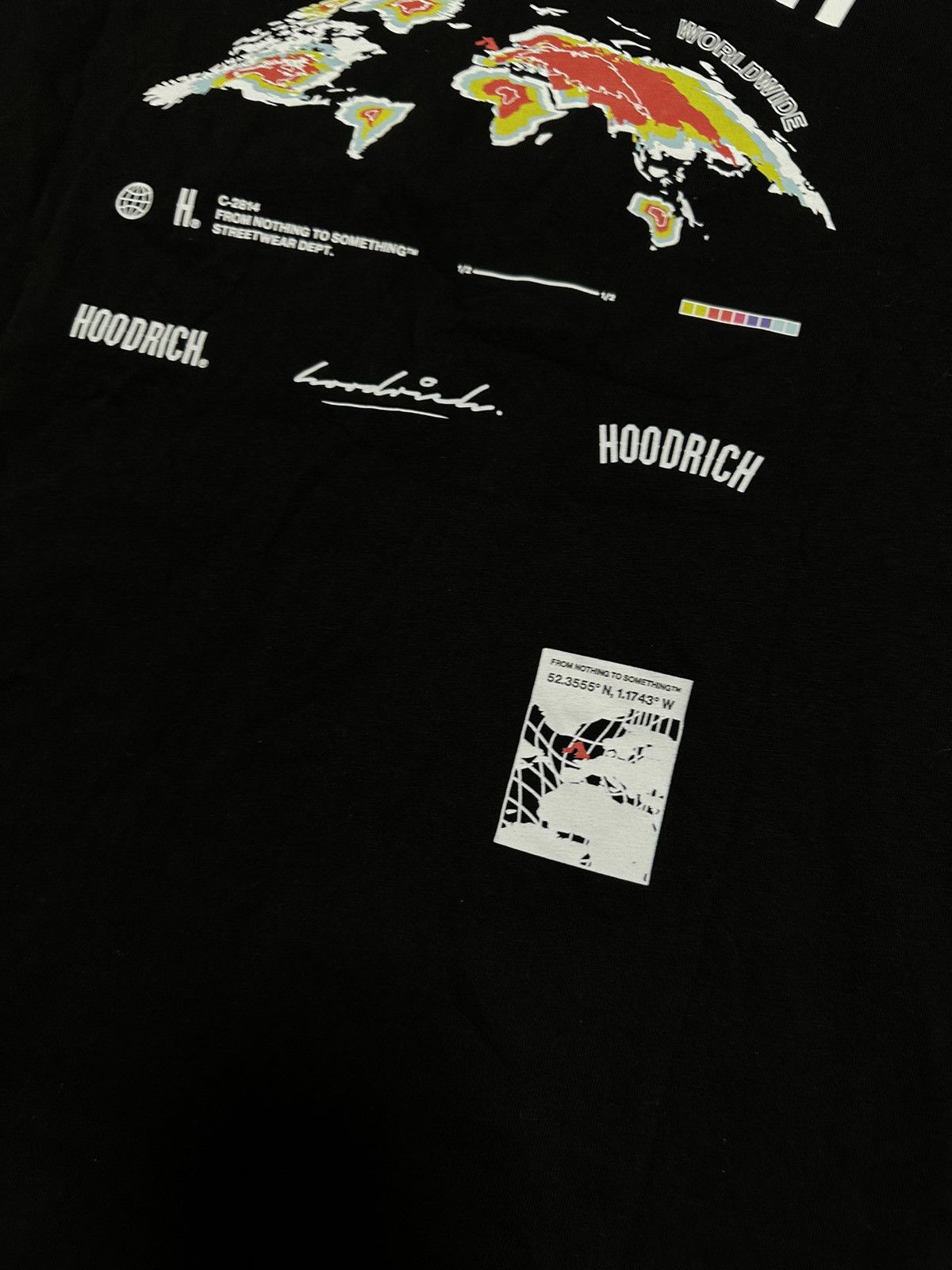 Vintage Vintage Hoodrich T Shirt Tee Baggy Big Logo Y2K 90s Size US XL / EU 56 / 4 - 2 Thumbnail