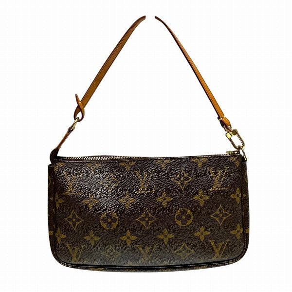 Louis Vuitton Louis Vuitton Louis Vuitton Pochette Accessoires Monogram Shoulder Bag Textile Shoulder Bag M51980 DUTY FREE for USA Size ONE SIZE - 1 Thumbnail