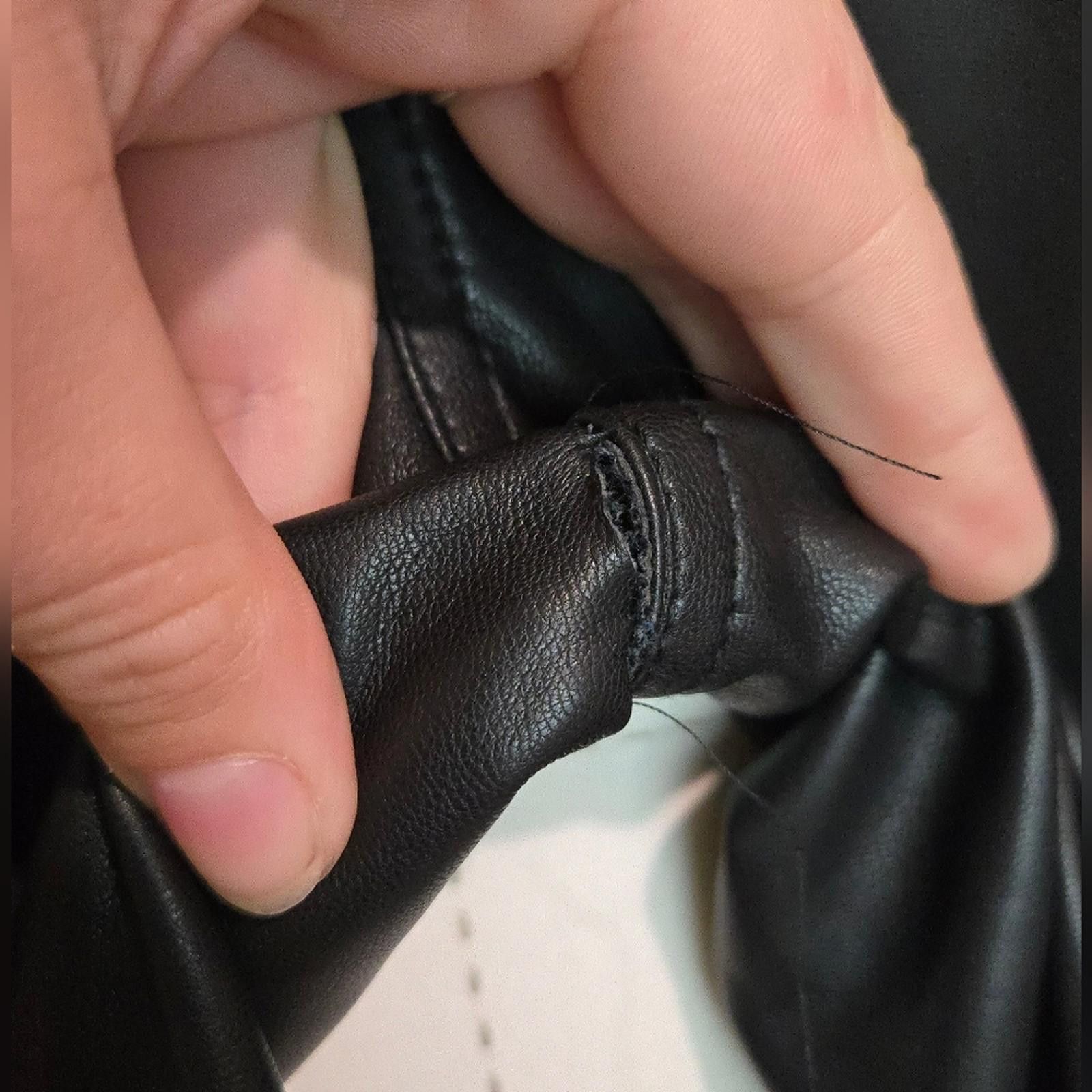 J.Crew J Crew High-rise bootcut pant in faux leather Size 27" / US 4 / IT 40 - 3 Thumbnail