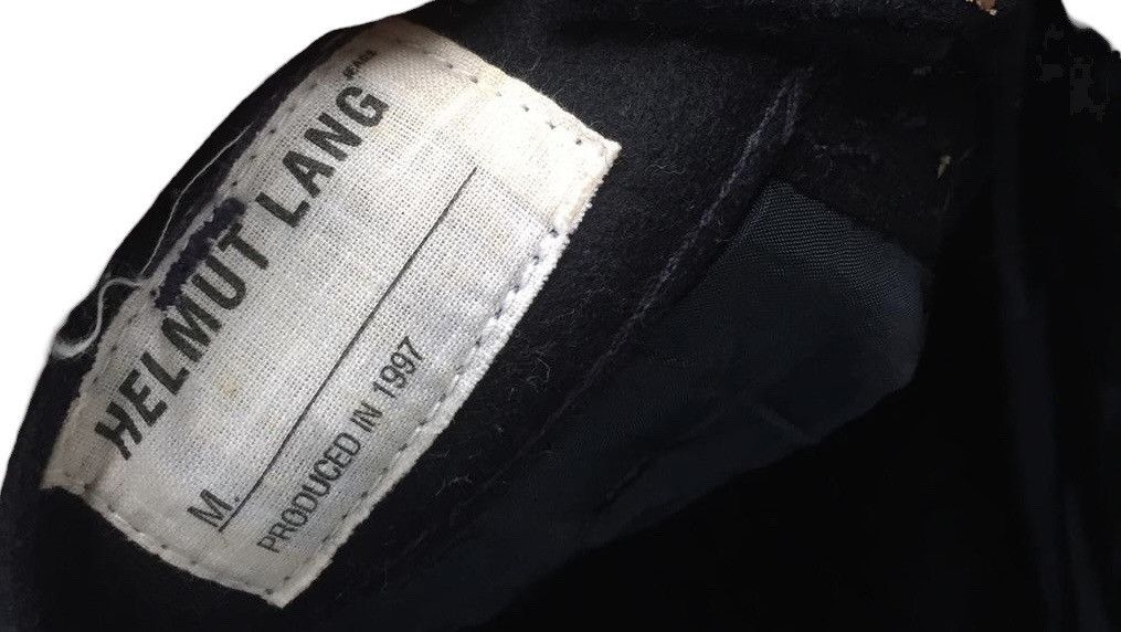 Helmut Lang Vtg Helmut Lang Archieve 1997 Red Rubber Stripe Wool Jeans Size US 31 - 11 Thumbnail
