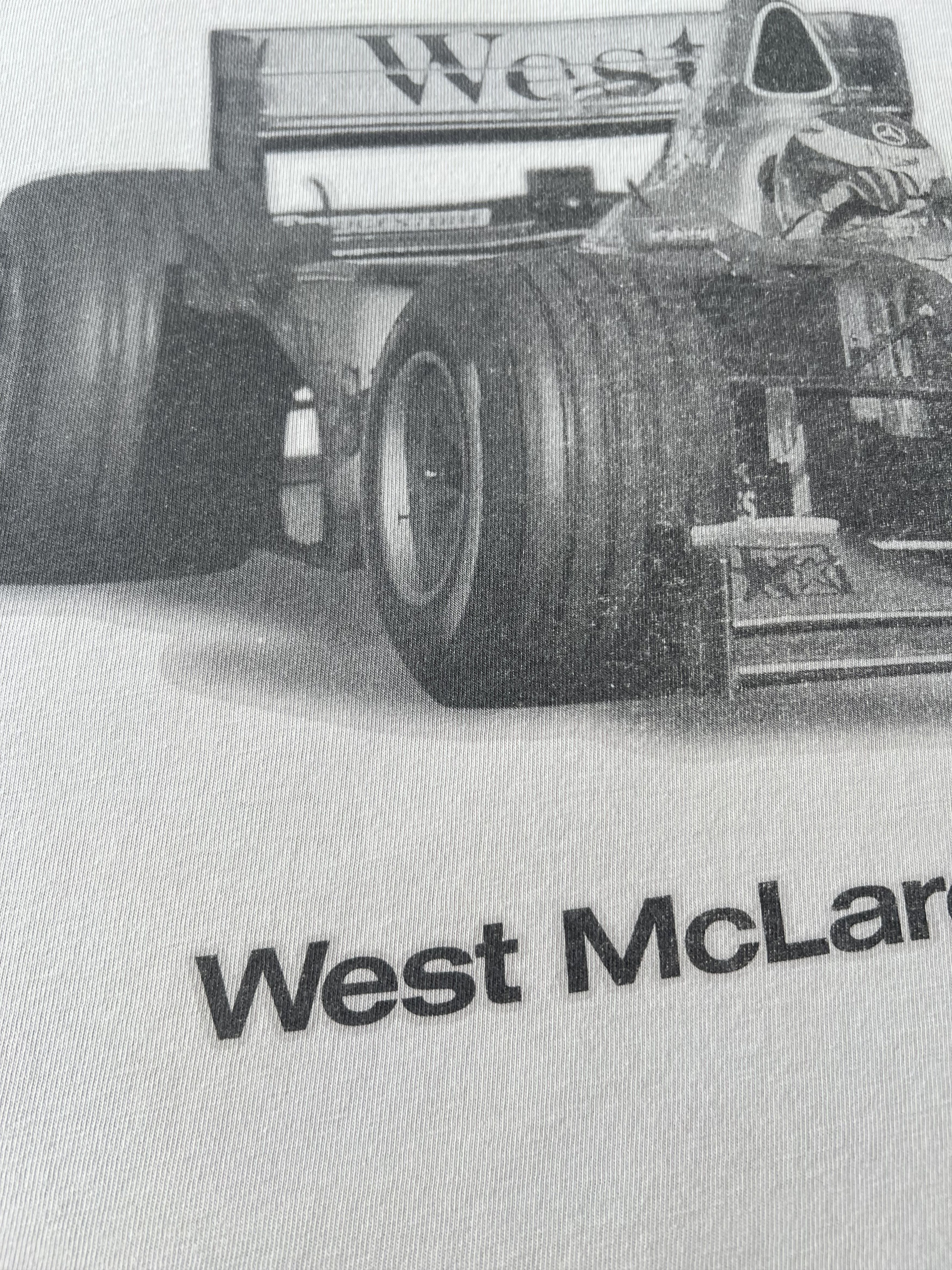 Mercedes-Benz Vintage 90s West McLaren Mercedes Benz F1 Formula 1 T-shirt Size US XXL / EU 58 / 5 - 4 Thumbnail