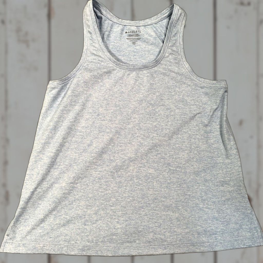 Athleta Athleta Tank Top Light blue Gray 2XS Women Tank Top 2XS Womens Trendy Casual Athletic Size XXS / US 00 / IT 34 - 1 Thumbnail