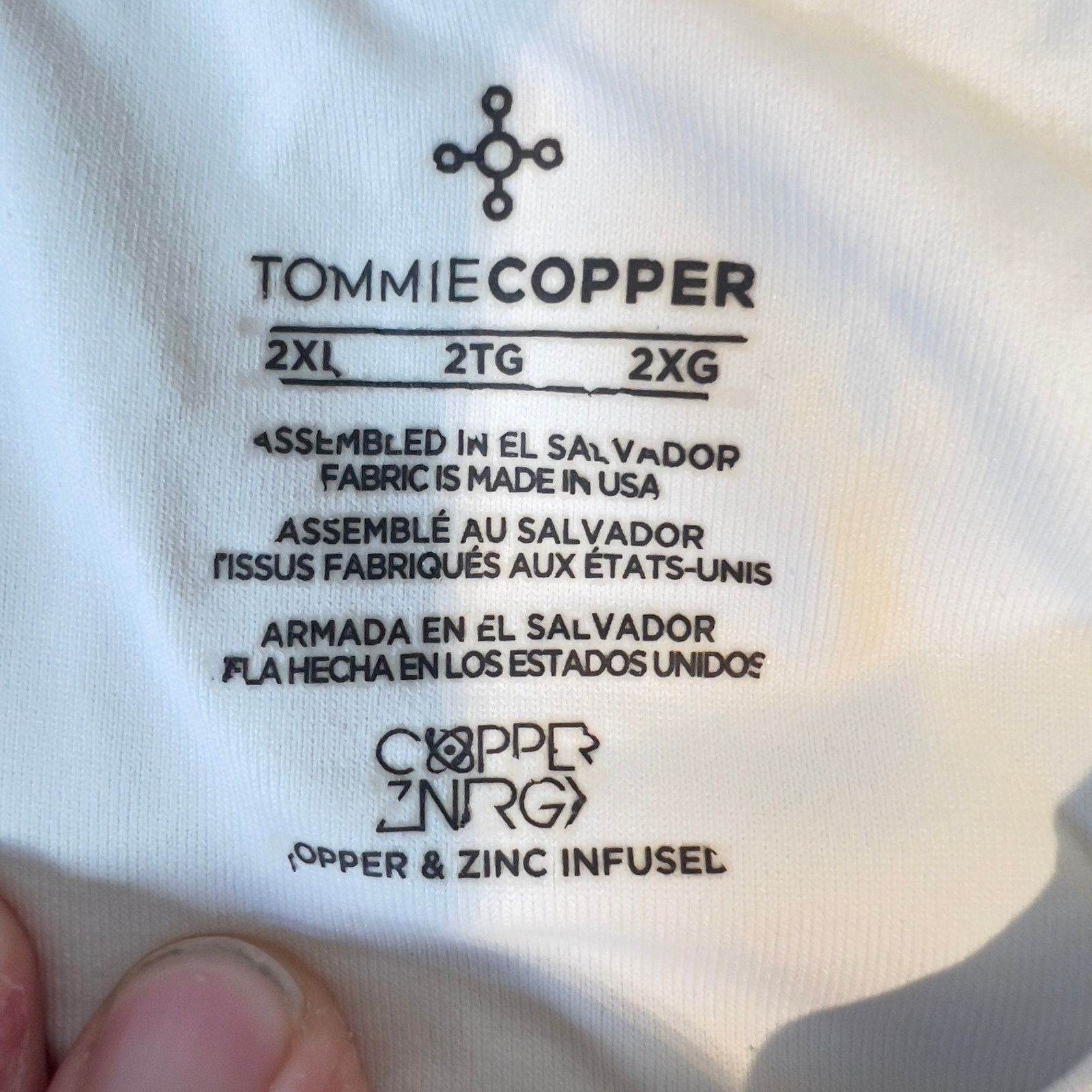 Other Tommie Copper Copper Zinc Infused COMPRESSION Shirt 2XL Size US XXL / EU 58 / 5 - 2 Thumbnail