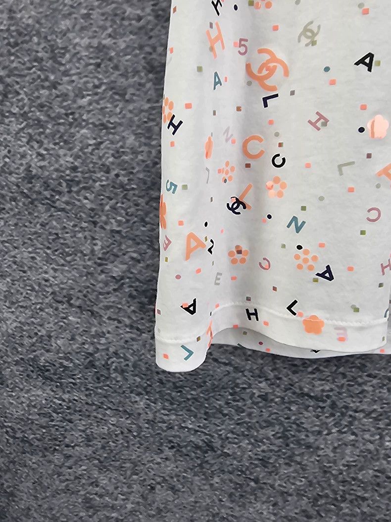 Chanel Chanel Round-necked short sleeves Size S / US 4 / IT 40 - 5 Thumbnail
