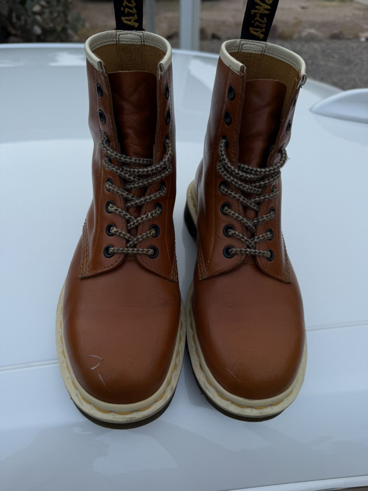 Dr. Martens Brown leather Dr. Martens 1460 boots Size US 8 / EU 41 - 3 Thumbnail