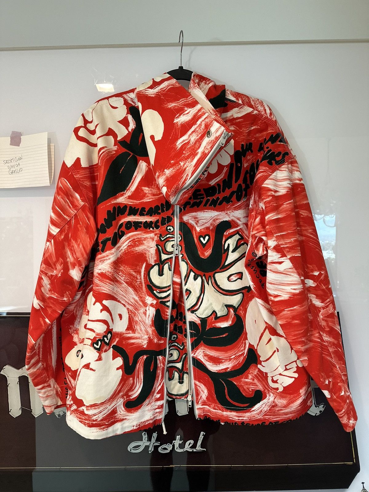 Marni Painted Floral Oversized Jacket Runway Rare Size US S / EU 44-46 / 1 - 12 Thumbnail
