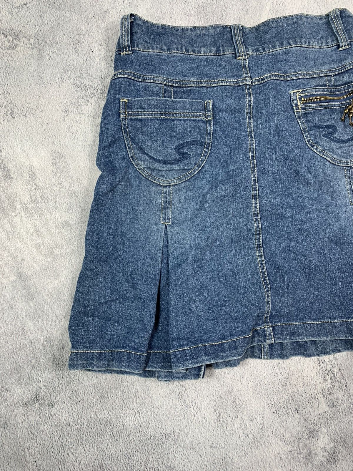 Vintage Vintage Y2K Japanese flared midi skirt avant garde size 32 Size 32" / US 10 / IT 46 - 2 Thumbnail
