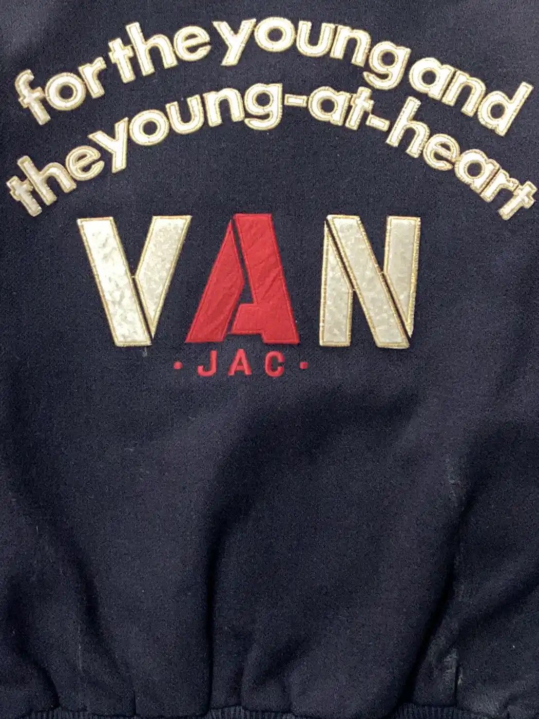 Vintage Vintage 70s Van Jac Football Sun Faded Wool Varsity Jacket Size US M / EU 48-50 / 2 - 5 Thumbnail
