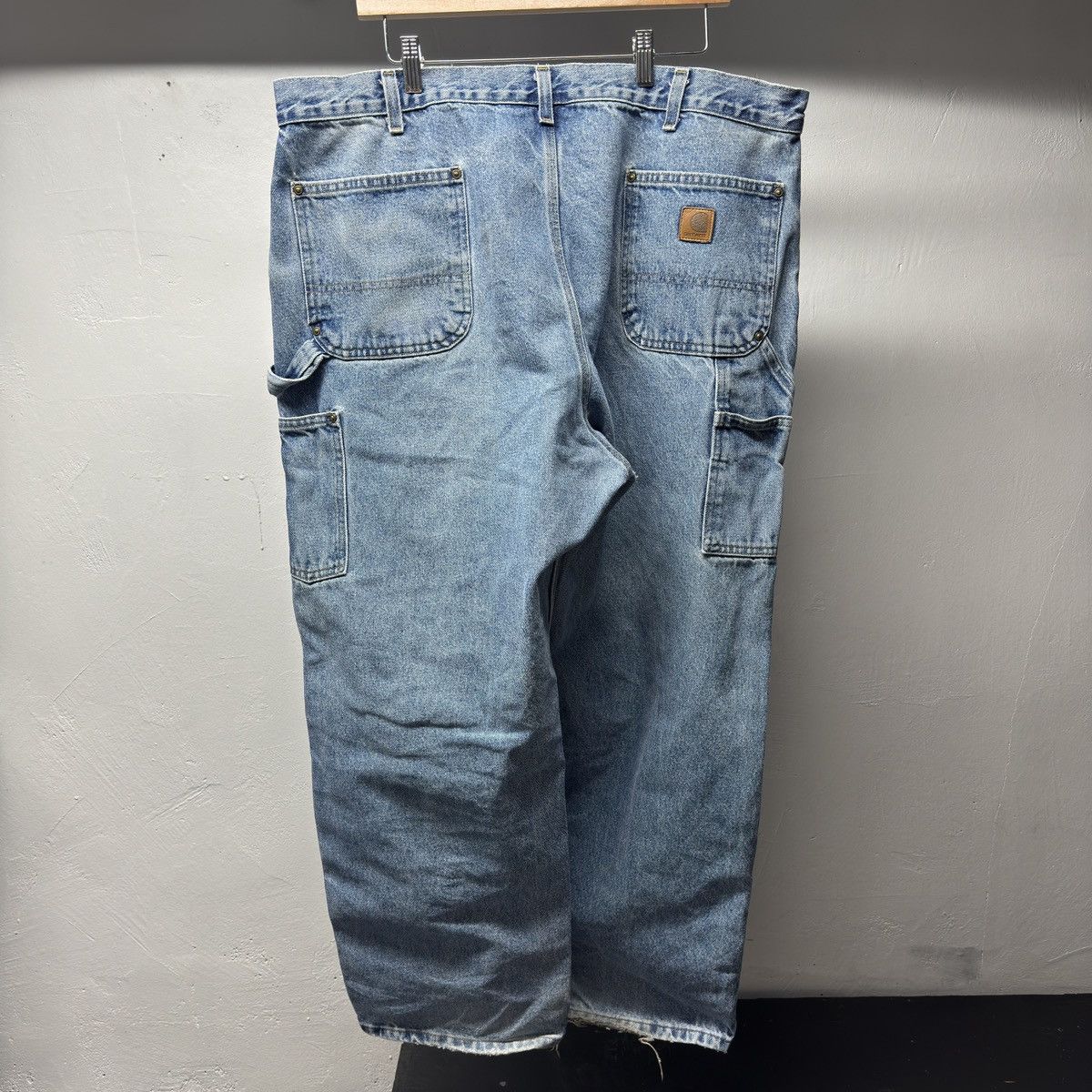 Carhartt Carhartt Faded Denim Double Knee Jeans ERD Grunge Chrome Size US 41 - 2 Thumbnail