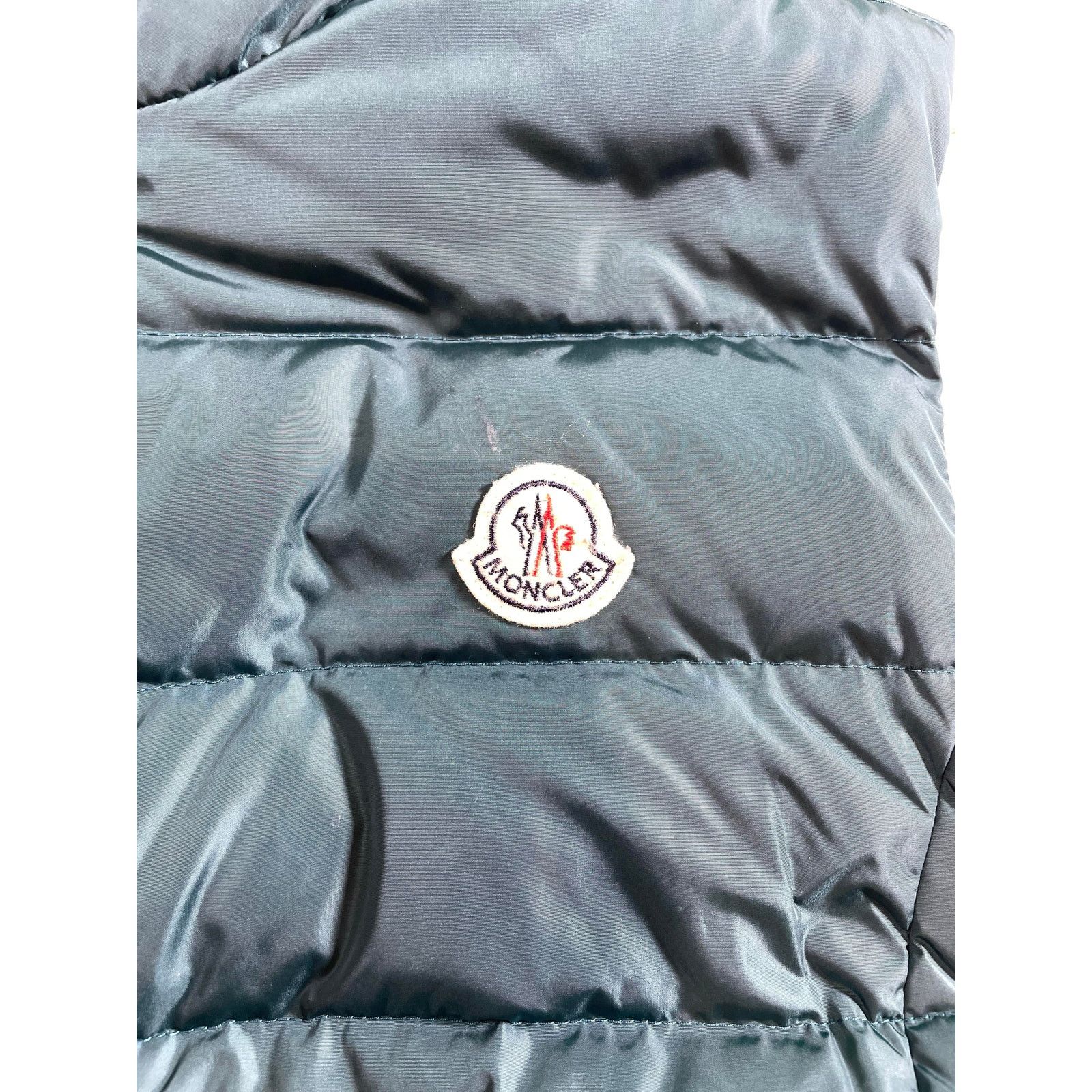 Moncler Moncler Buckle (Women's 3) Green & Black Puffer Vest Size US M / EU 48-50 / 2 - 3 Thumbnail
