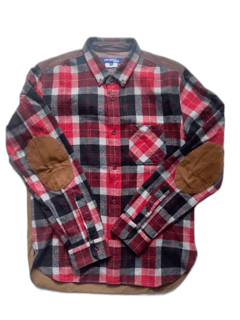 Junya Watanabe JUNYA WATANABE Flannel Check Shirt Size US XL / EU 56 / 4 - 1 Thumbnail