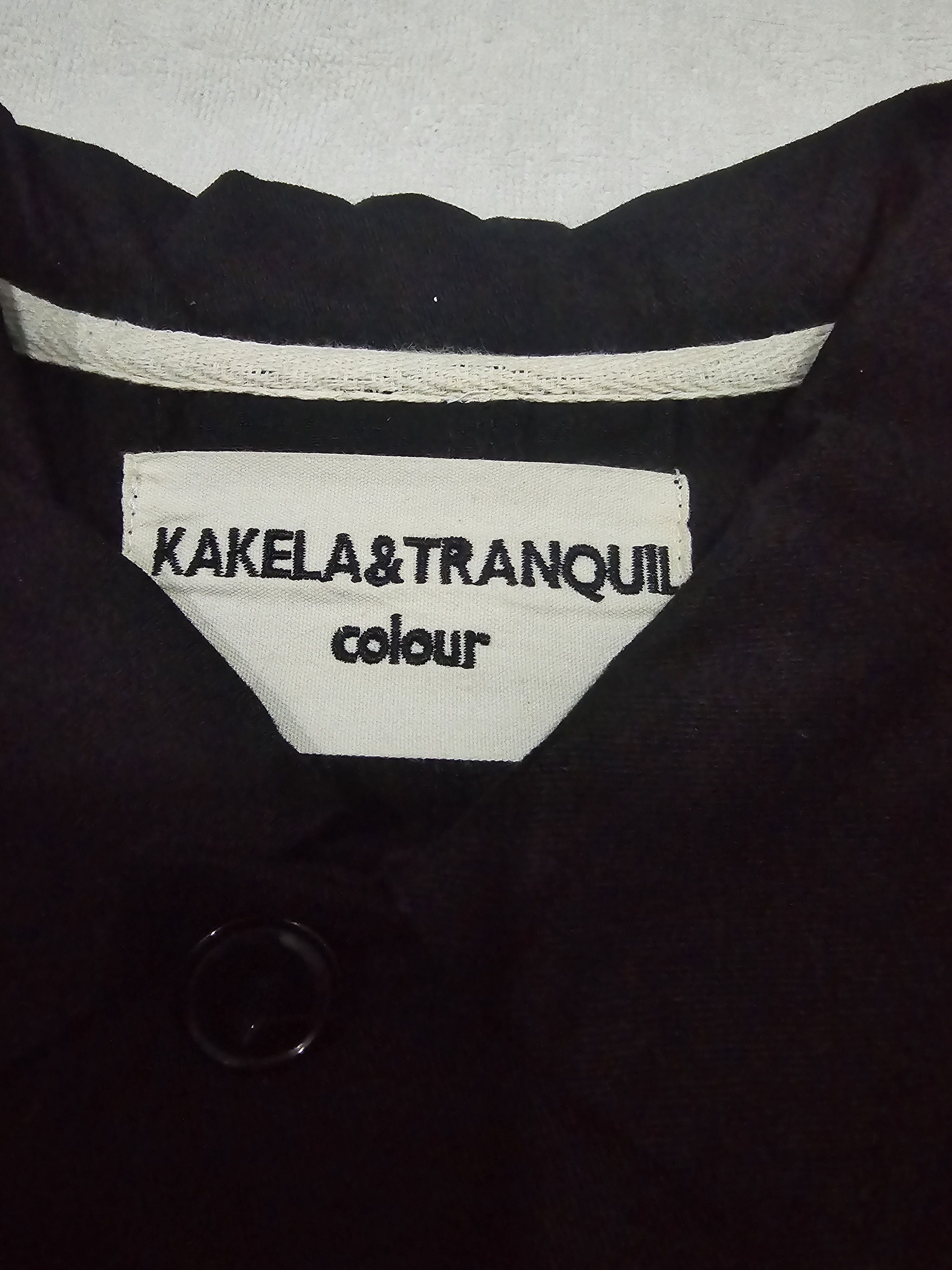 Designer × Japanese Brand Kakela & Tranquil Chore Jacket/Cotton/ Black/Free Size Size US M / EU 48-50 / 2 - 5 Thumbnail