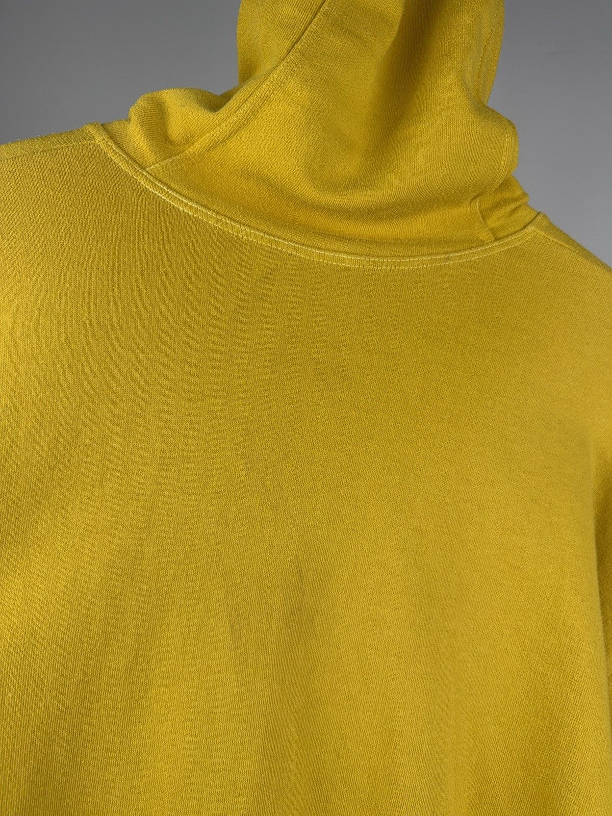 Puma Vintage 90s Yellow Retro Puma Hoodie Boxy Fit Hype Rare Size US L / EU 52-54 / 3 - 11 Thumbnail