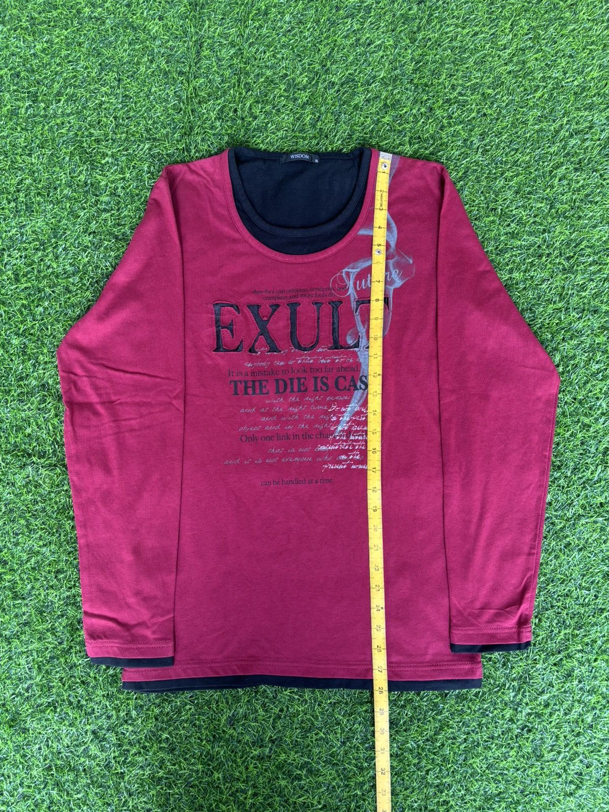 Hysteric Glamour Y2k Wisdom Exult Ifsixwasnine Punk Style Longsleeve Size US L / EU 52-54 / 3 - 8 Thumbnail