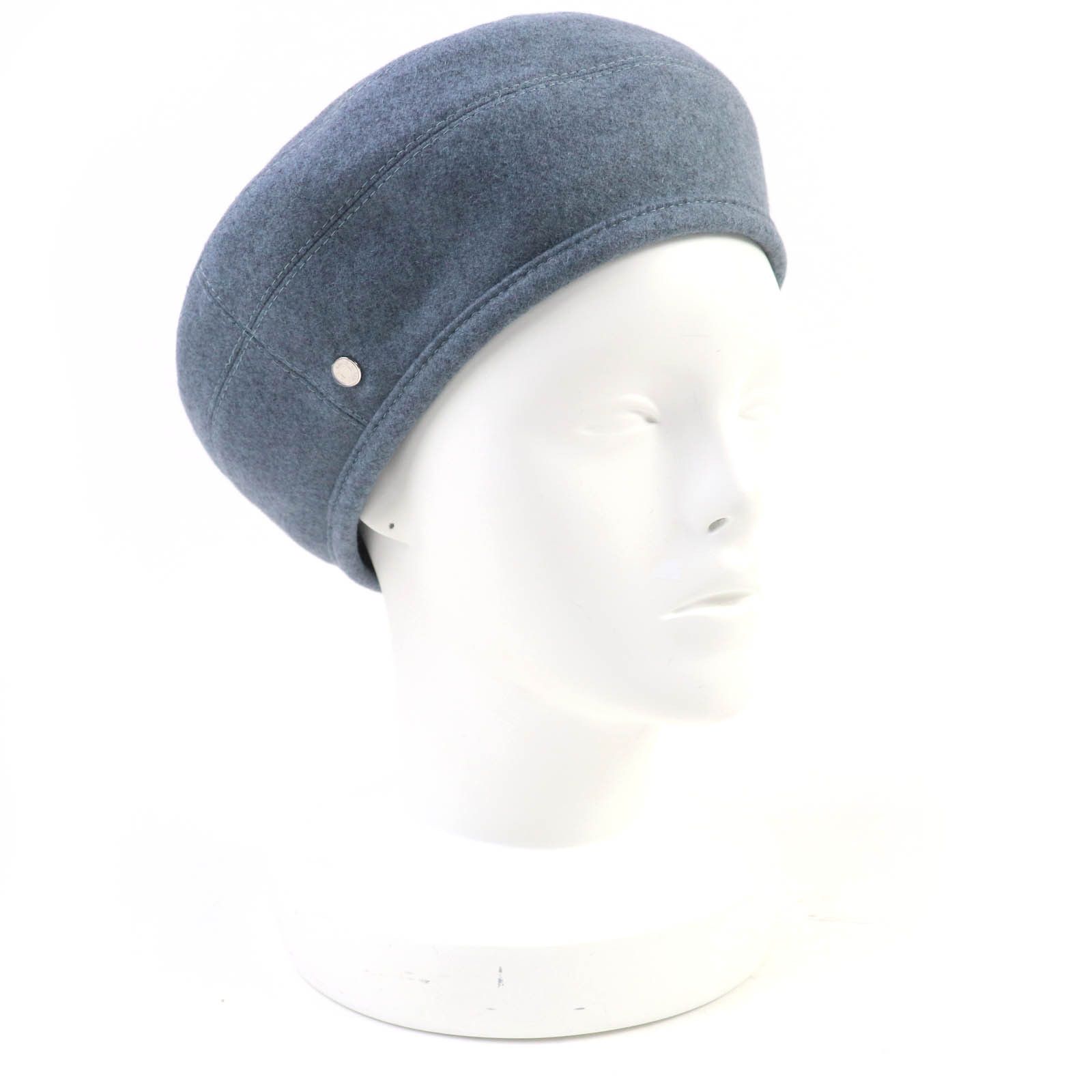 Hermes Hermes Saint Honor Serie Cashmere Beret Natural Material Hats DUTY FREE for USA