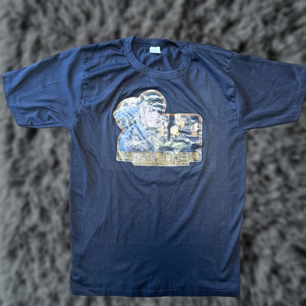 Vintage VINTAGE Mr. Spock Shirt Star Trek The Motion Picture 1979 XL Unisex Graphic Tee Black 1970s Size US XL / EU 56 / 4 - 1 Thumbnail