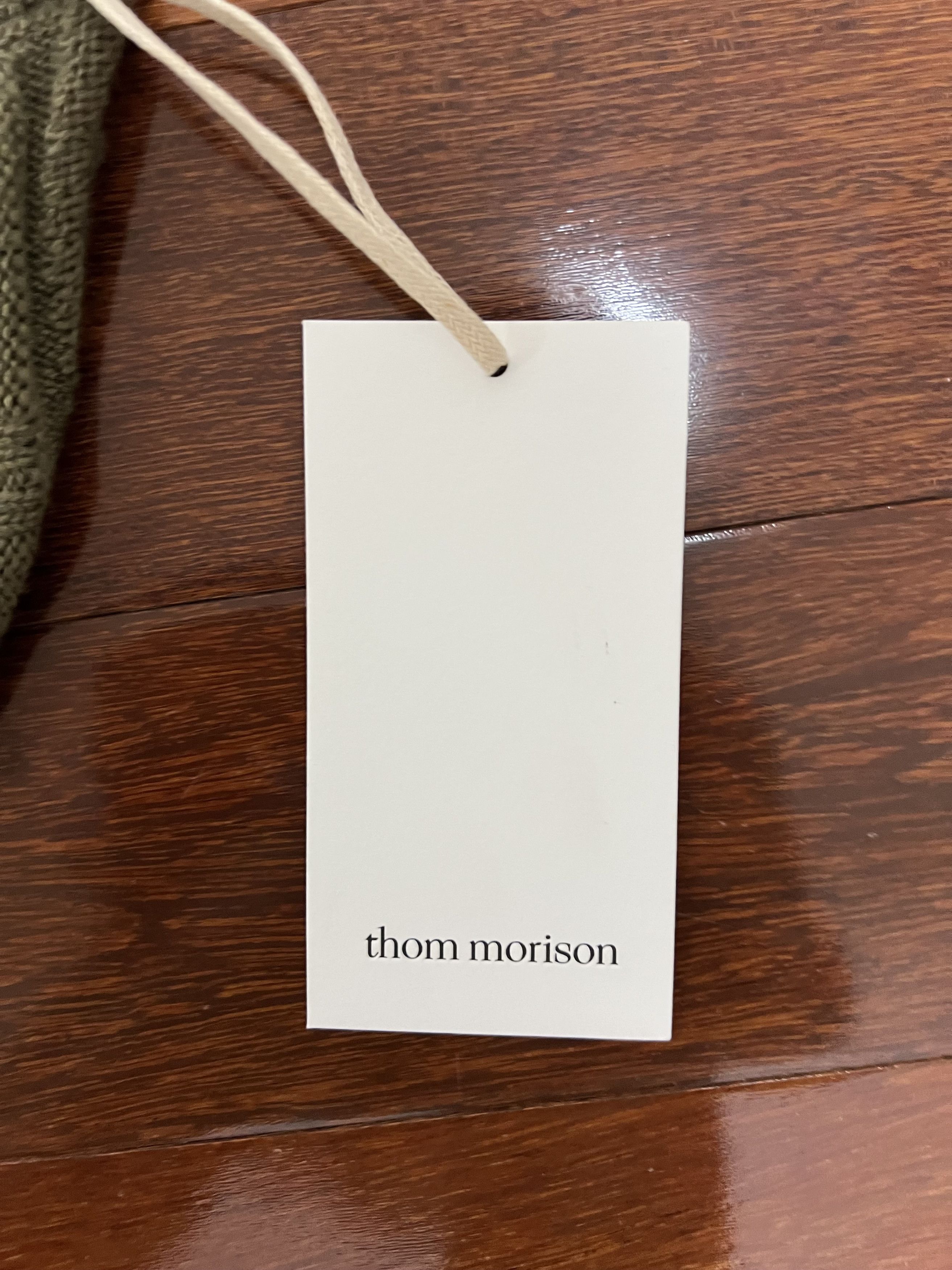 Other 💚 Thom Morison Merino Knit Vest Sage Medium NEW Size US M / EU 48-50 / 2 - 8 Thumbnail