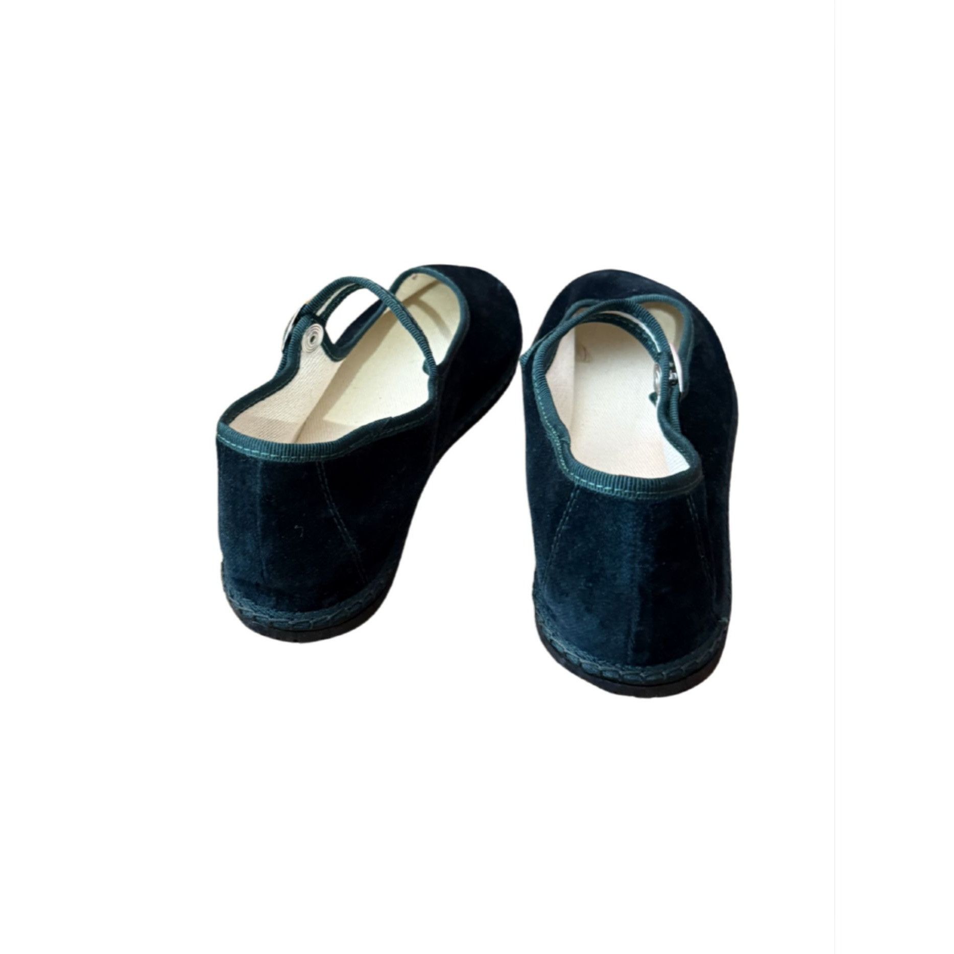 Other Vibivenezia Mary Jane Laguna Green Velvet Shoes NWOB $165 Sz Size US 7 / IT 37 - 4 Thumbnail