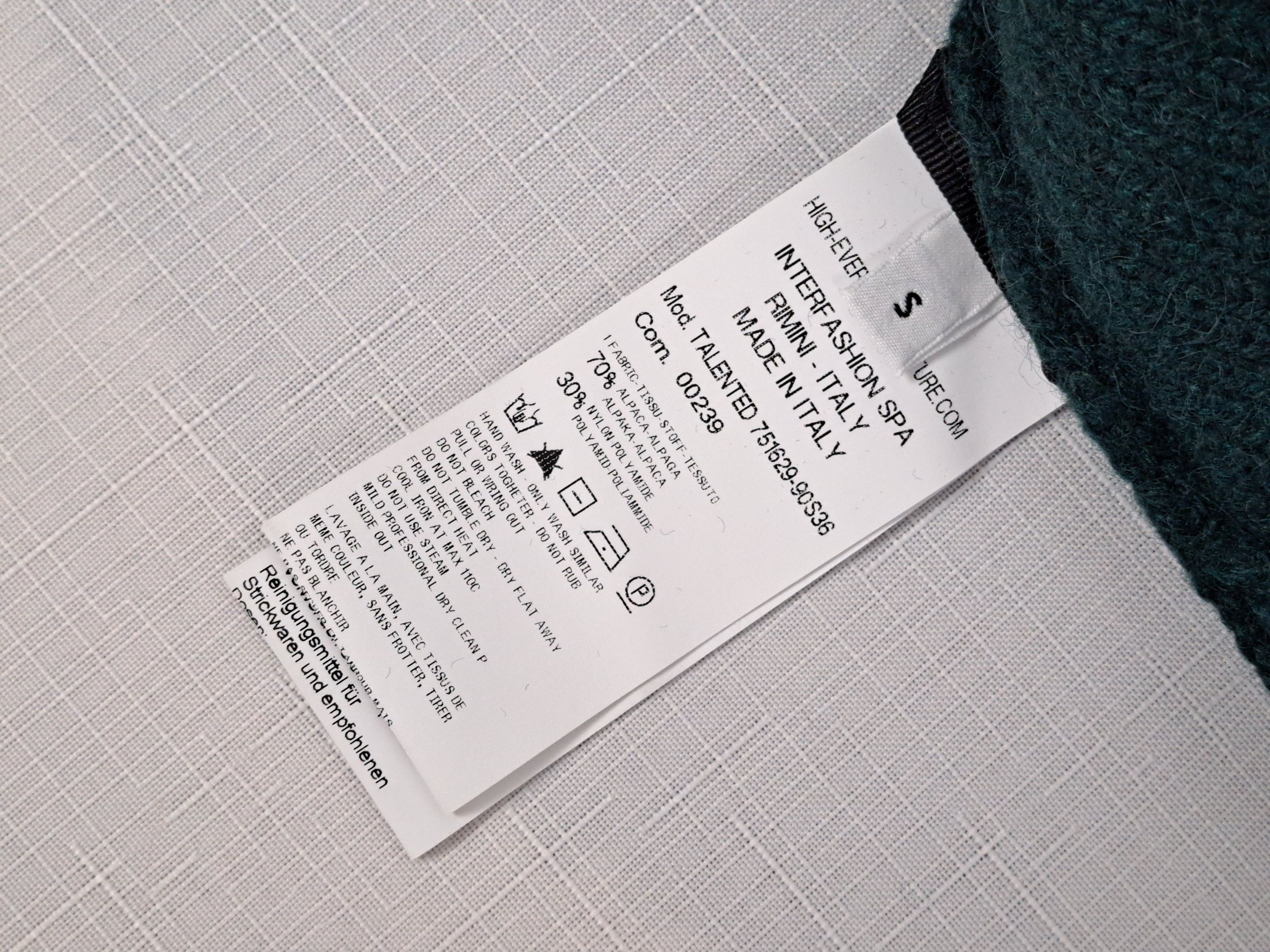 Other HIGH everyday couture alpaca sweater. Size S Size S / US 4 / IT 40 - 8 Thumbnail