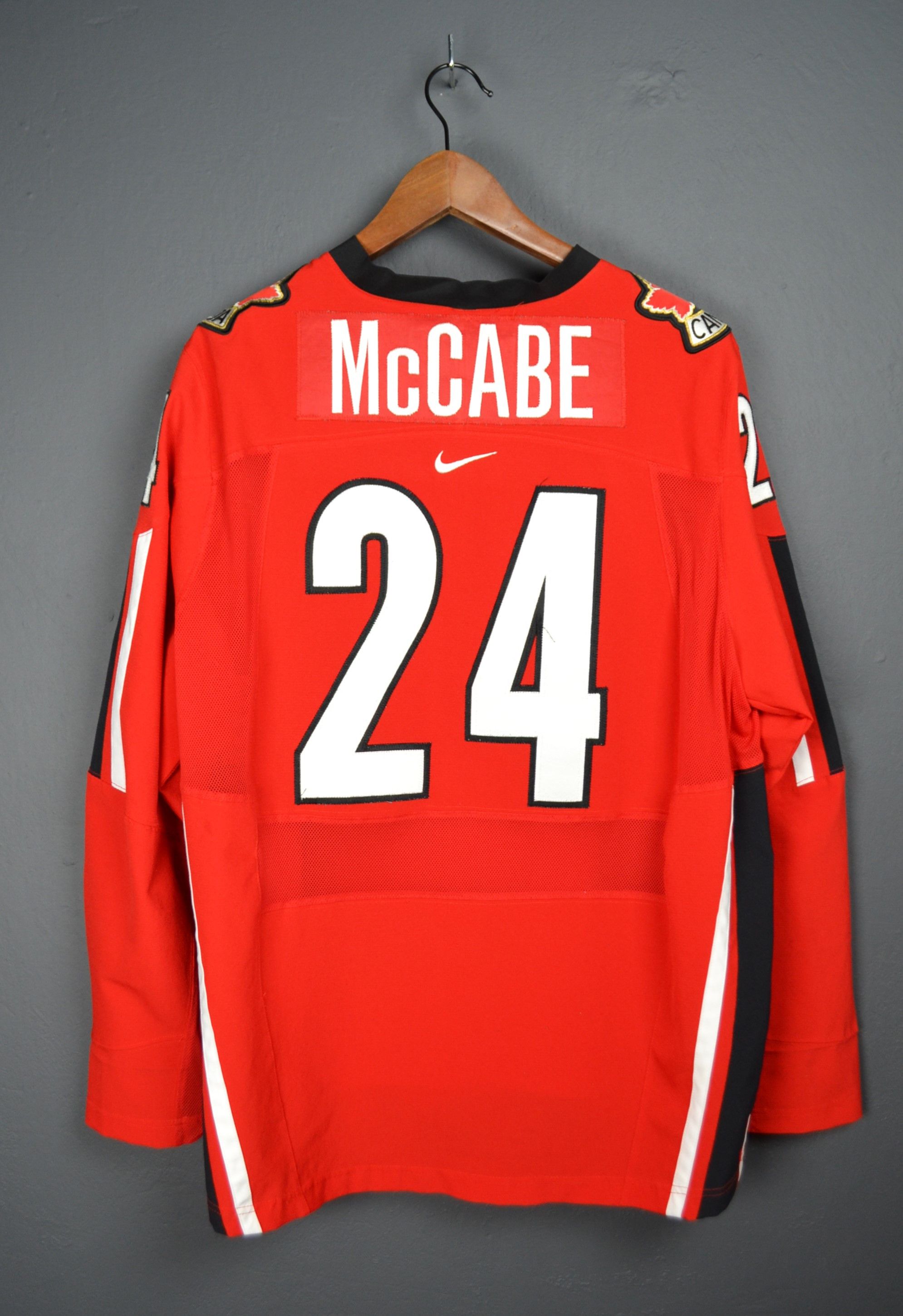 Nike Bryan McCabe Team Canada 2006 Olympics Jersey Nike L Size US L / EU 52-54 / 3 - 2 Thumbnail