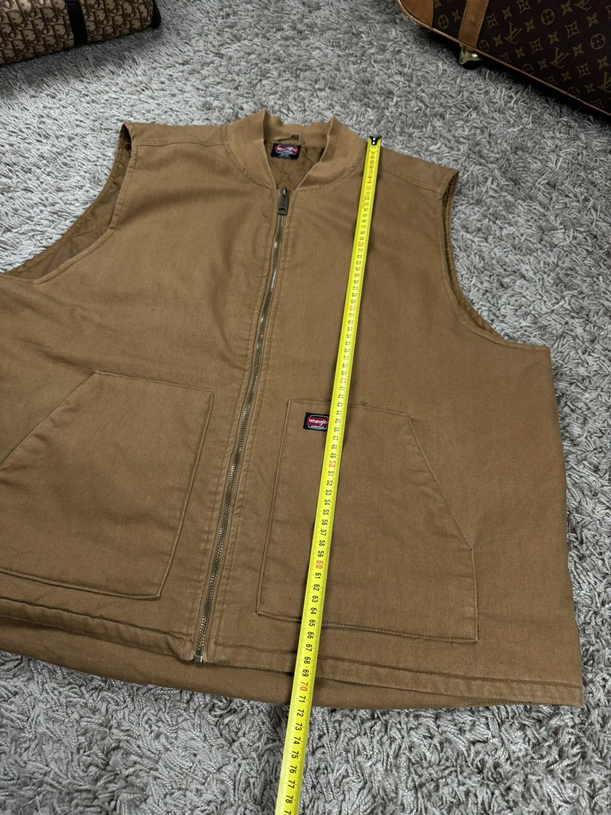 Wrangler Workwear vest gilet Wrangler original streetwear casual item Size US XXL / EU 58 / 5 - 6 Thumbnail